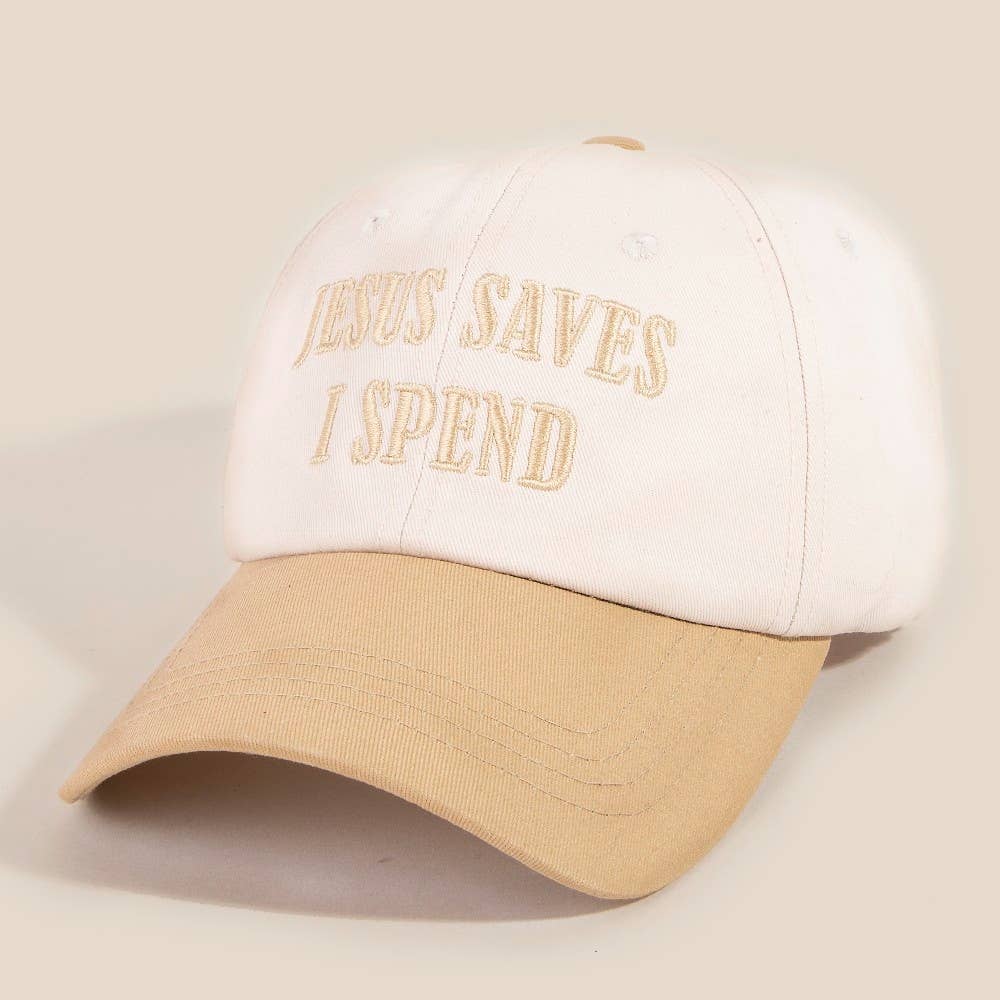Anarchy Street - Jesus Saves I Spend Trucker Hat