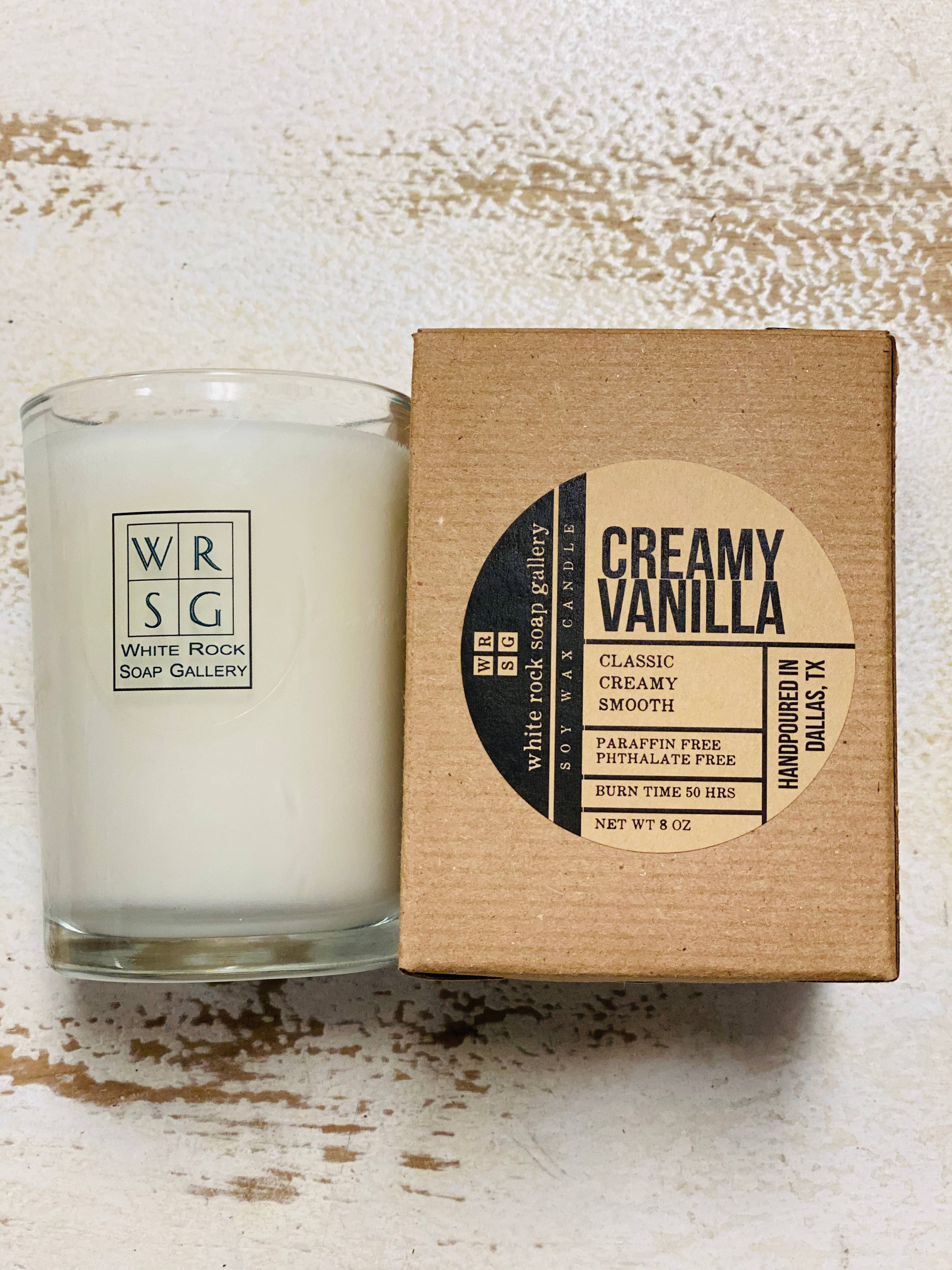White Rock Soap Gallery - Candle 8 oz Soy Wax: Balsam