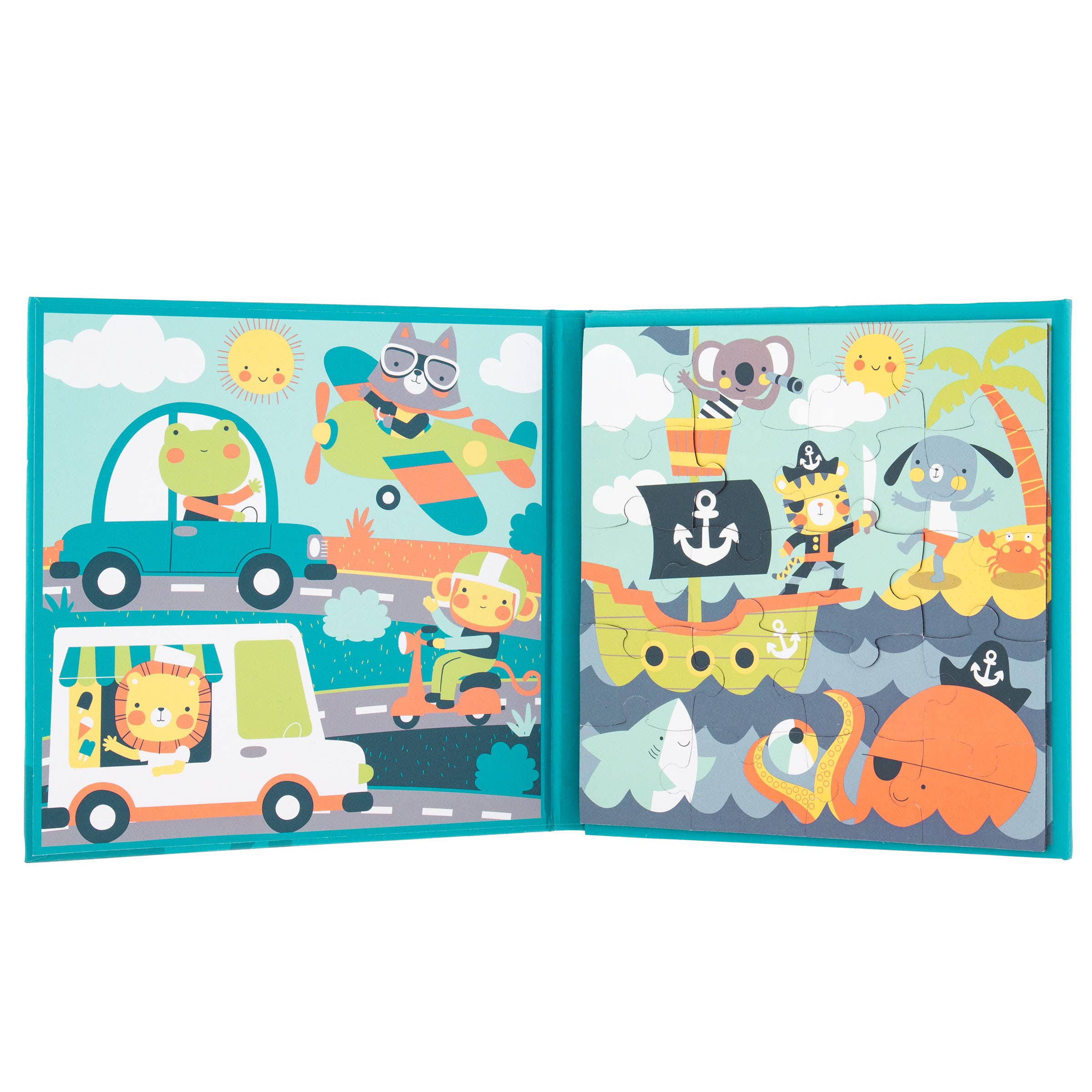 Stephen Joseph Gifts - 4 In 1 Magnetic Puzzle Book