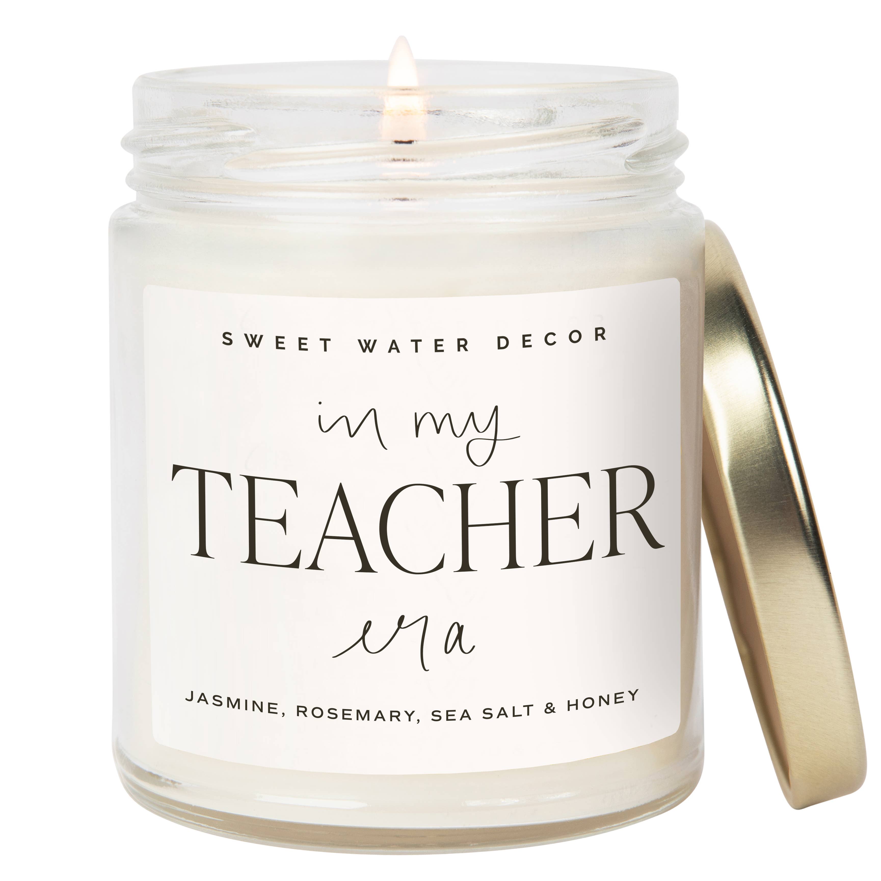 Sweet Water Decor - In My Teacher Era Soy Candle - Home Decor & Gifts
