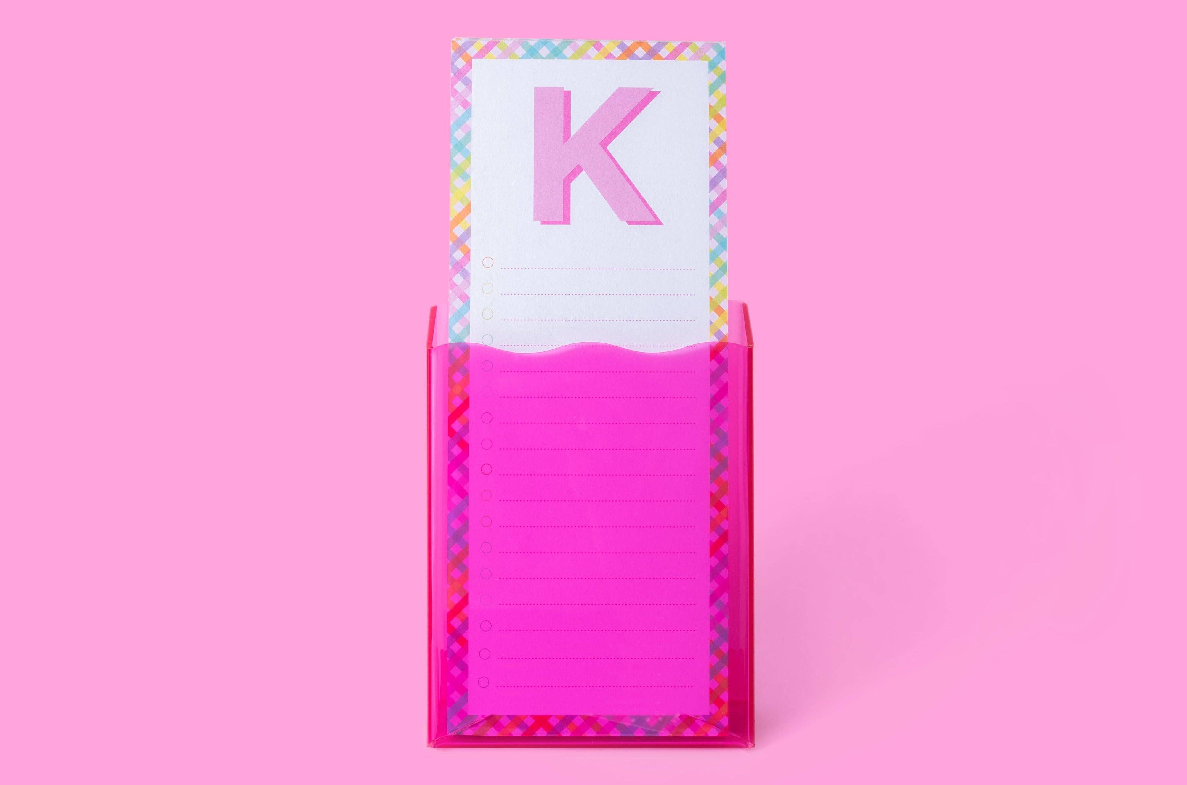 Taylor Elliott Designs - *ON SALE* 1-Pocket Acrylic Display - Small - Hot Pink