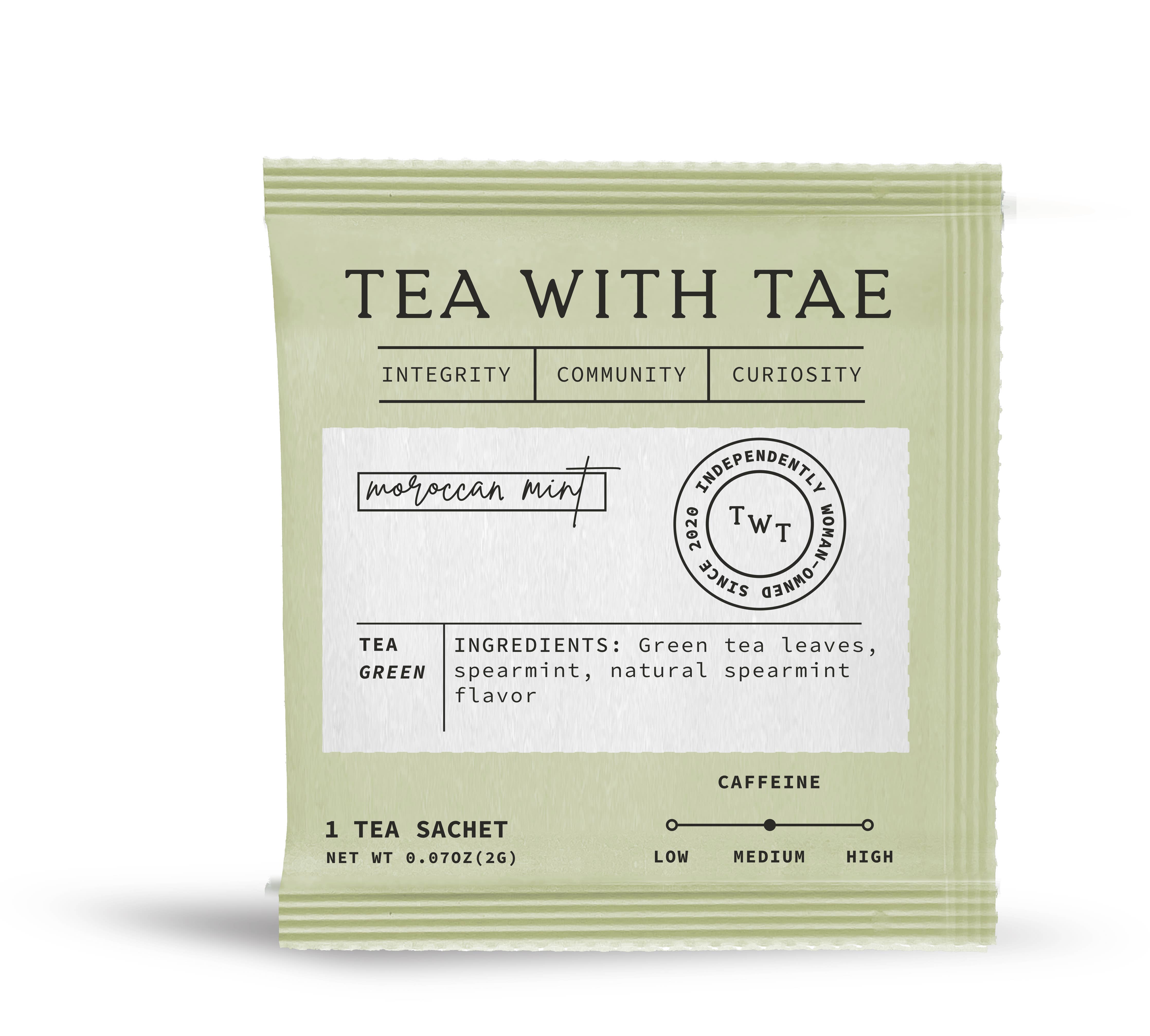 Tea with Tae - Individually Wrapped Tea Sachets