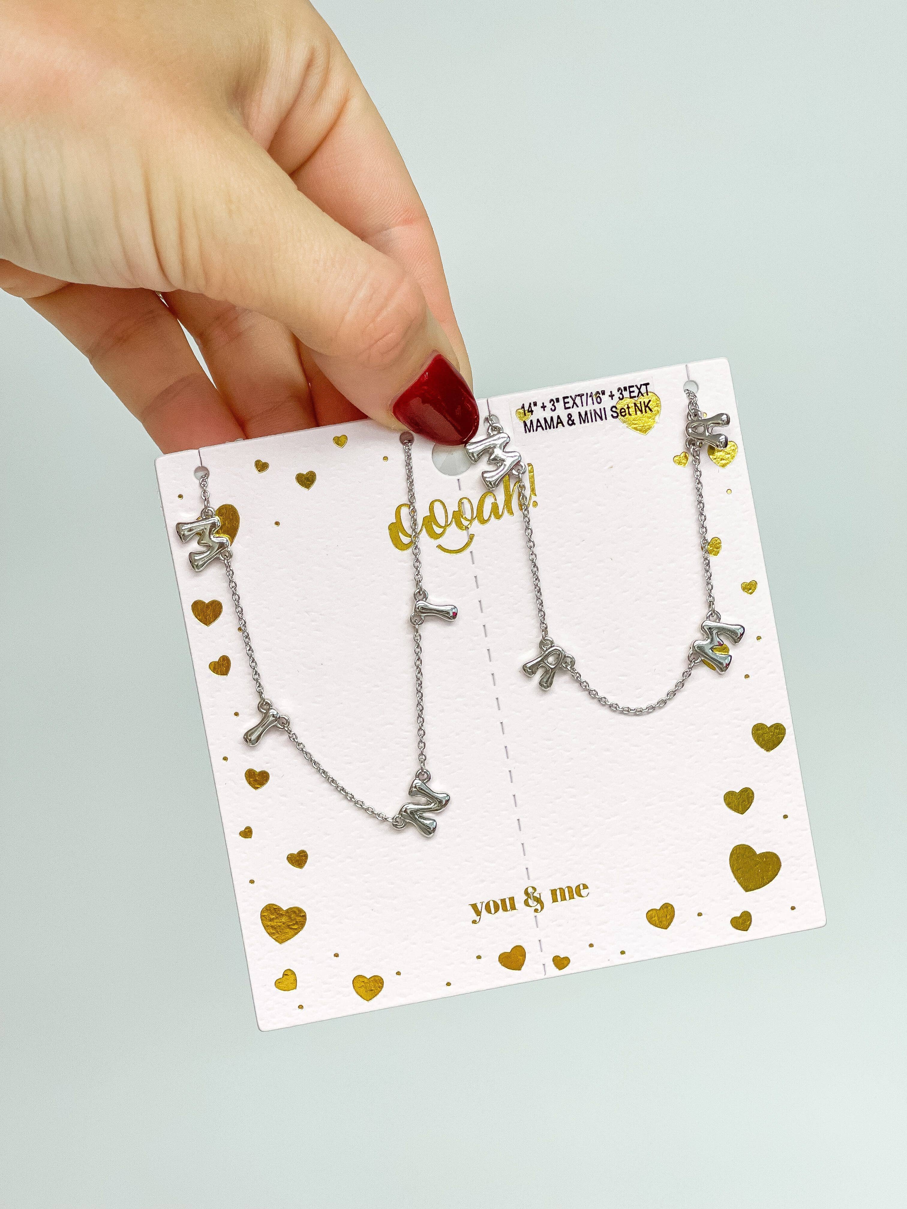 Prep Obsessed Wholesale - Mama & Mini Station Necklace Sets