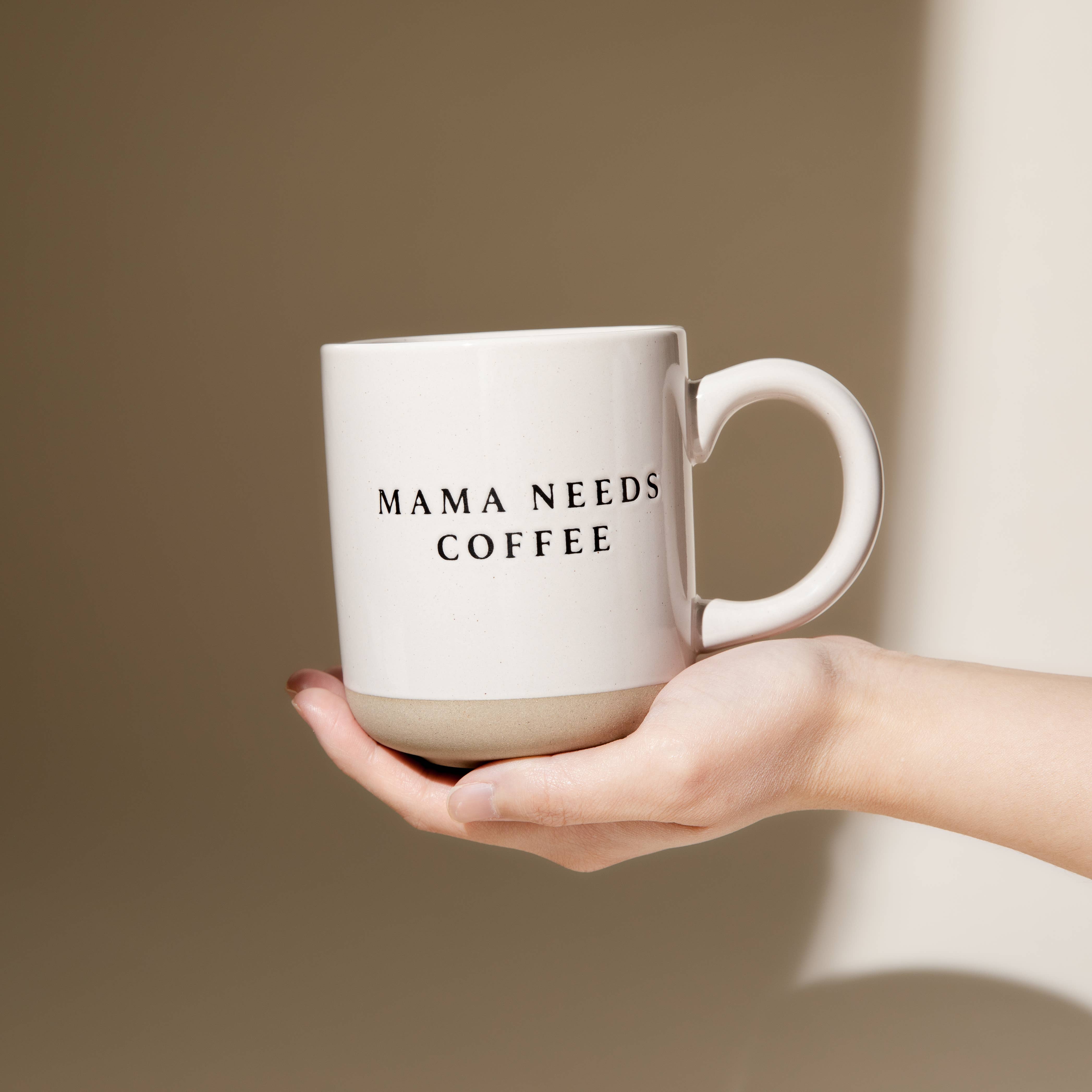 Sweet Water Decor - Mama Needs Coffee Stoneware Coffee Mug - Gifts & Home Decor