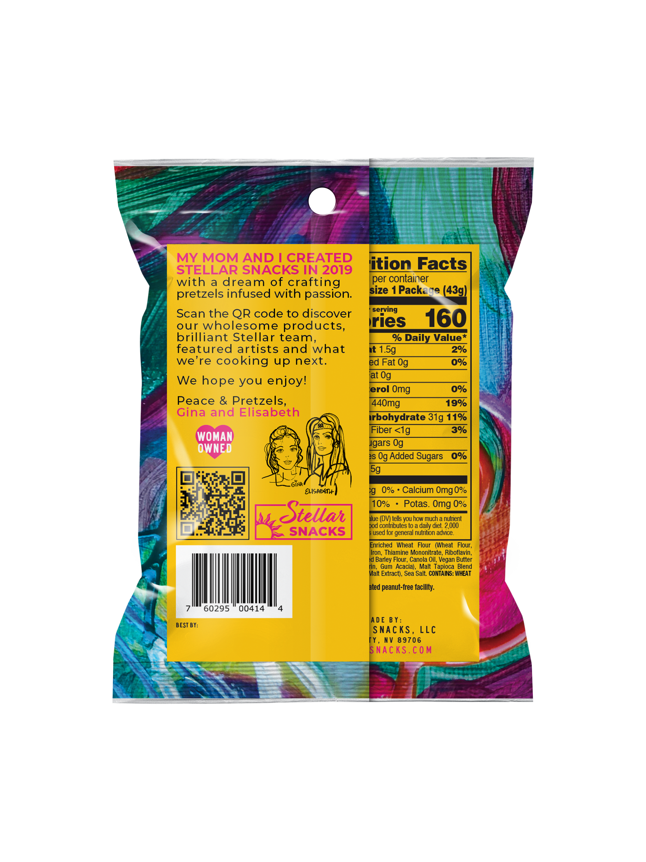 Stellar Snacks - Stellar Pretzel Braids - Simply Stellar - 1.5oz