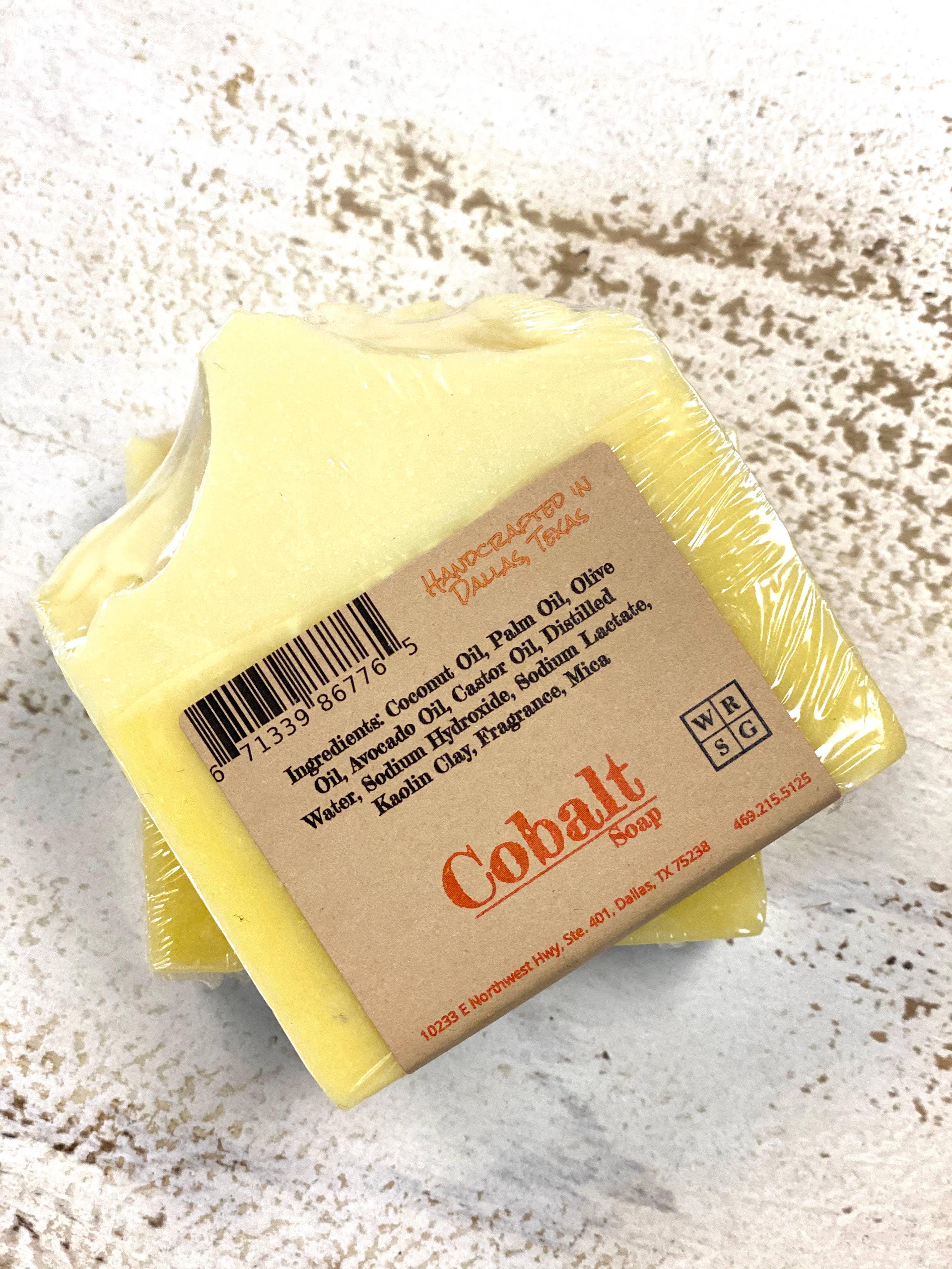 White Rock Soap Gallery - Cobalt Soap no. 4 - Lemon Zest