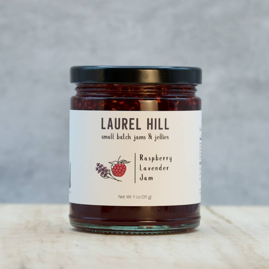 Laurel Hill Jams & Jellies - Raspberry Lavender Jam