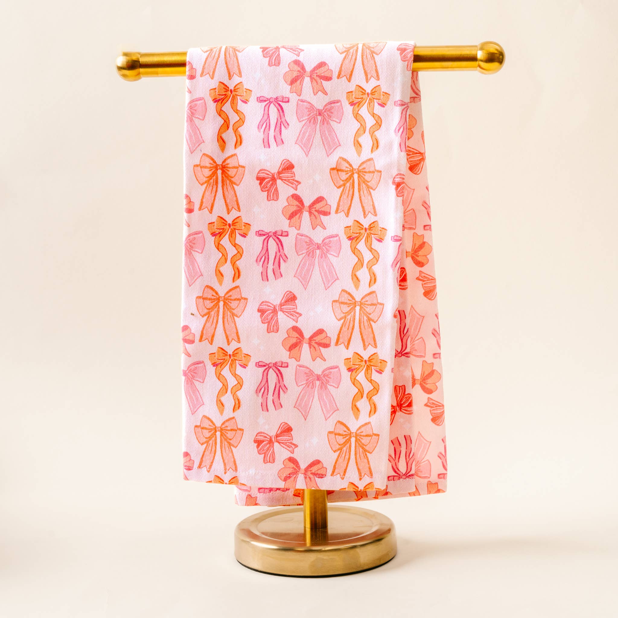 The Darling Effect - Tea Towel-Blushing Bows