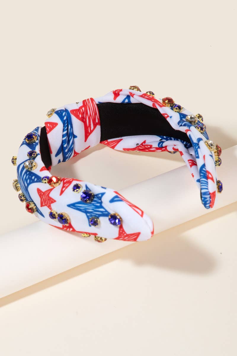 Anarchy Street - American Star Studded Headband