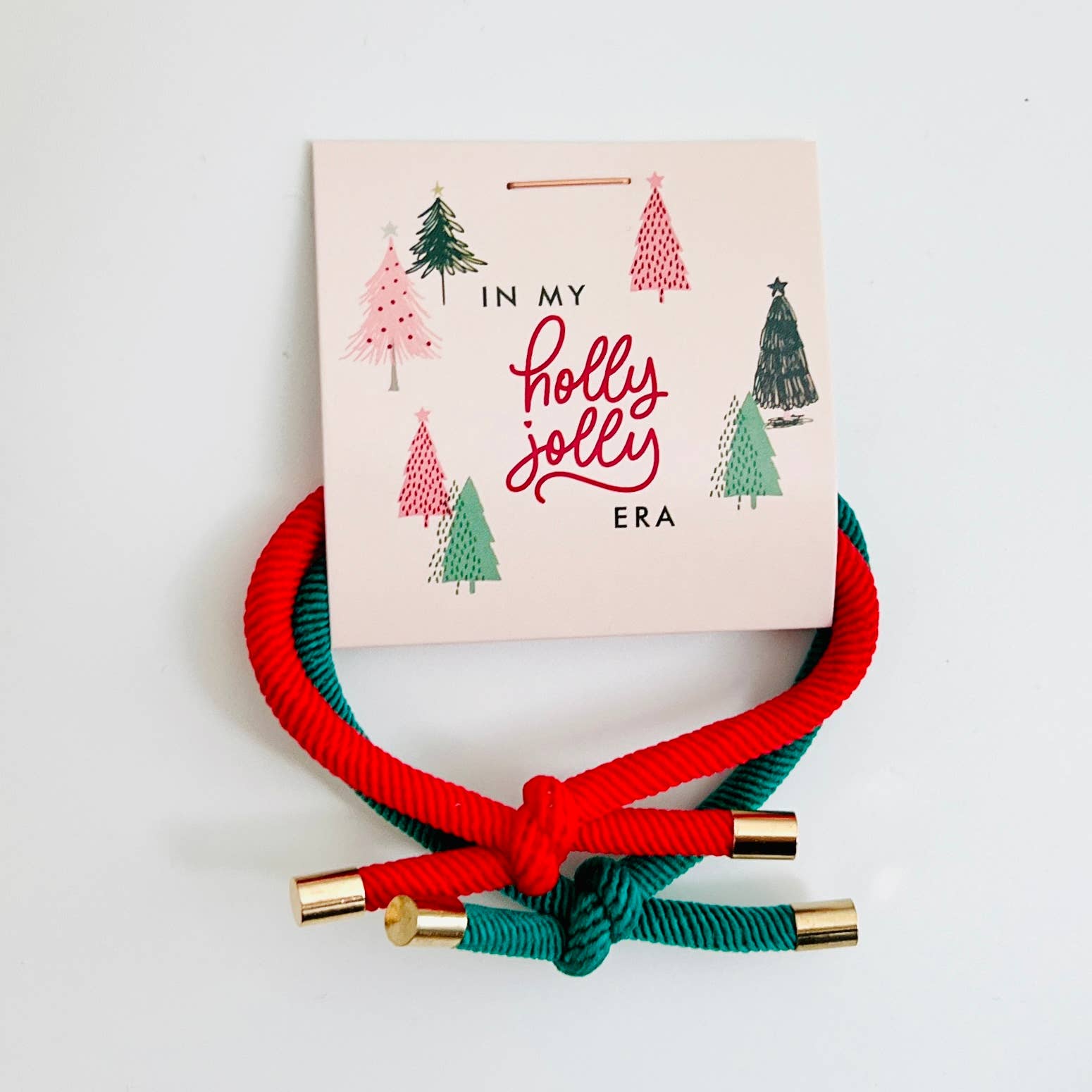 Tiny Gift Society - Holiday Thank You Gift Christmas Hair Tie Stocking Stuffers