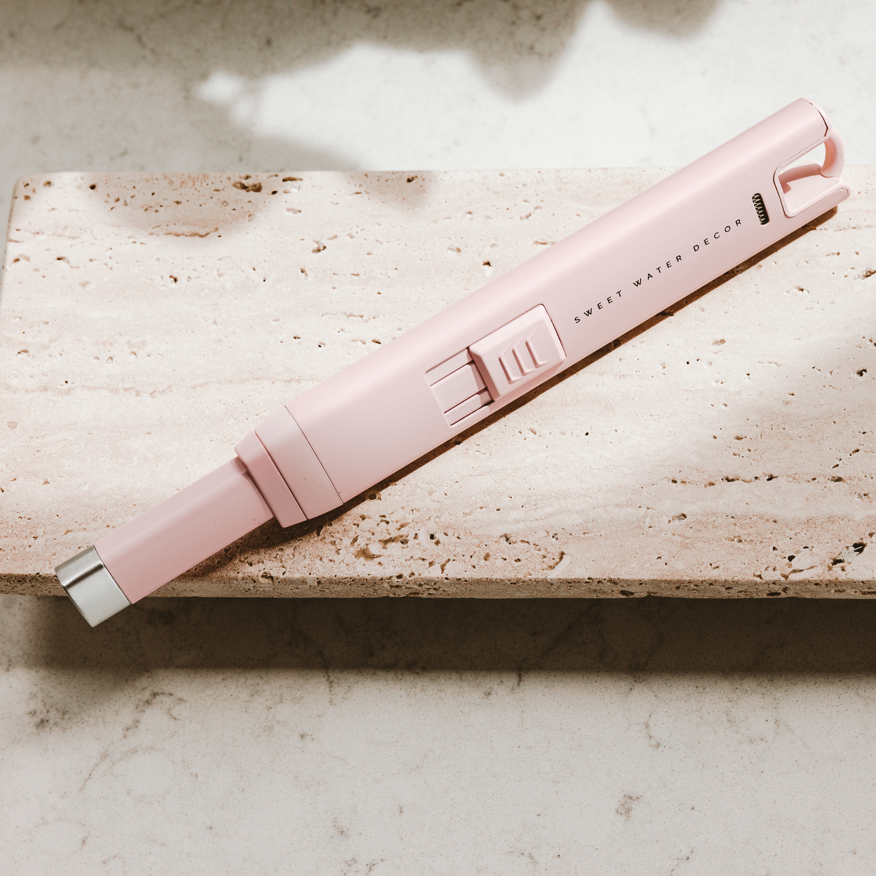 Sweet Water Decor - Pink Large Rechargeable Electric Lighter - Home Decor