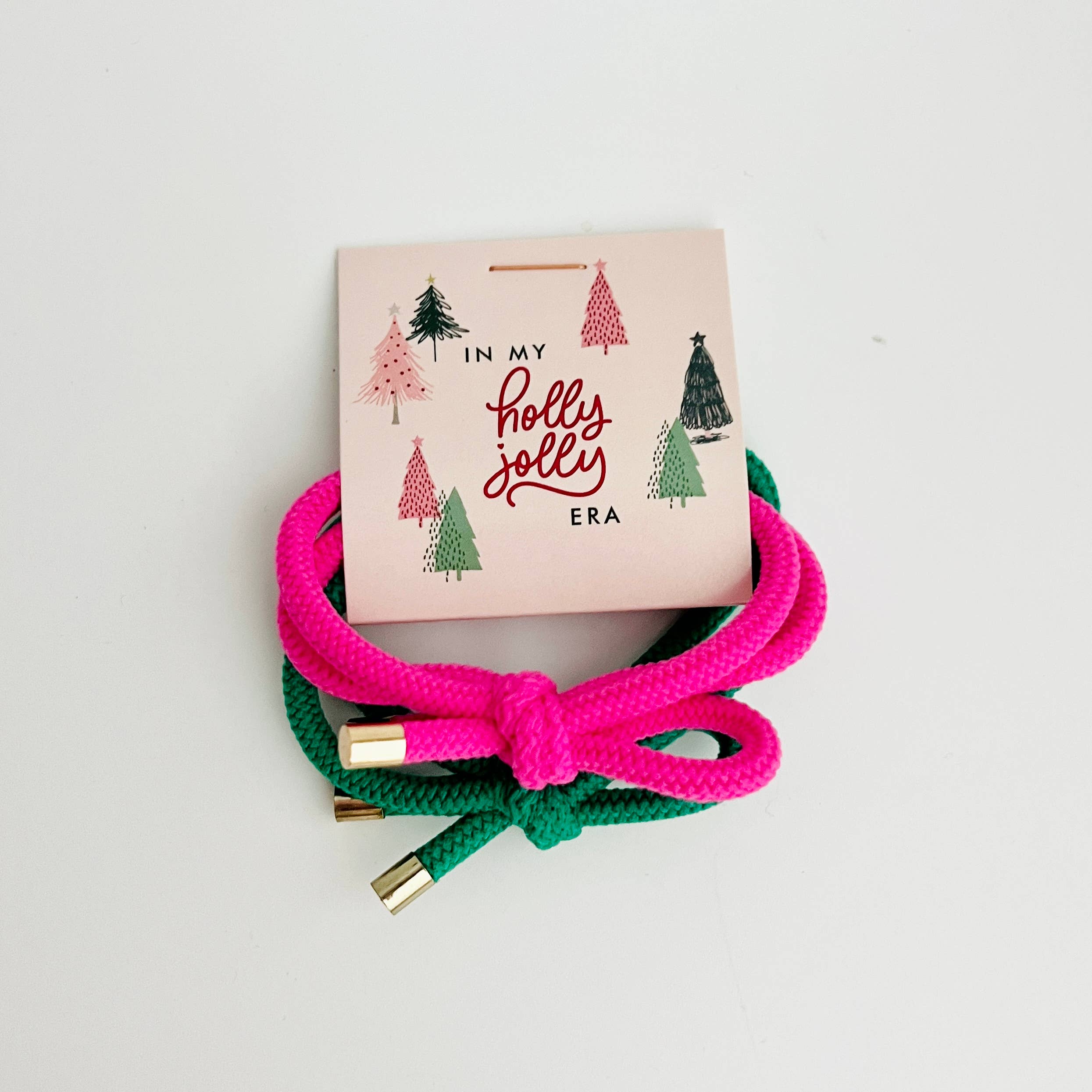 Tiny Gift Society - Holiday Thank You Gift Christmas Hair Tie Stocking Stuffers