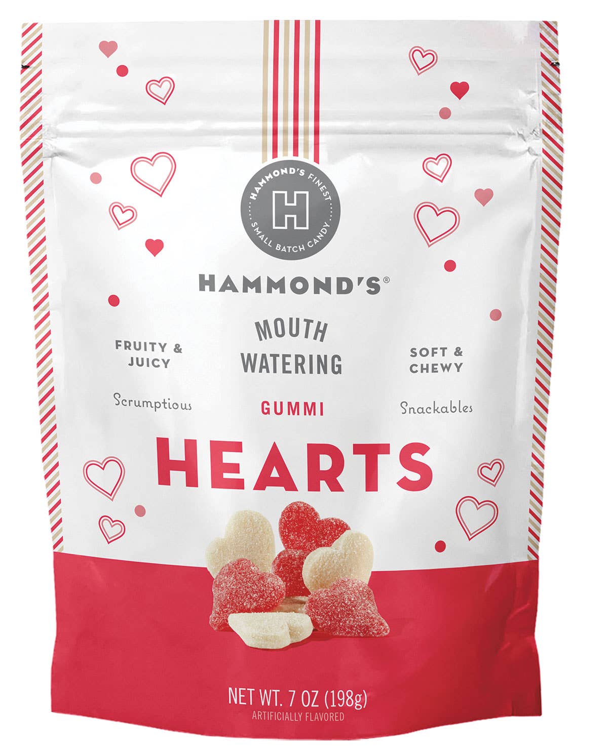 Hammond's Candies - Gummi Hearts 7oz