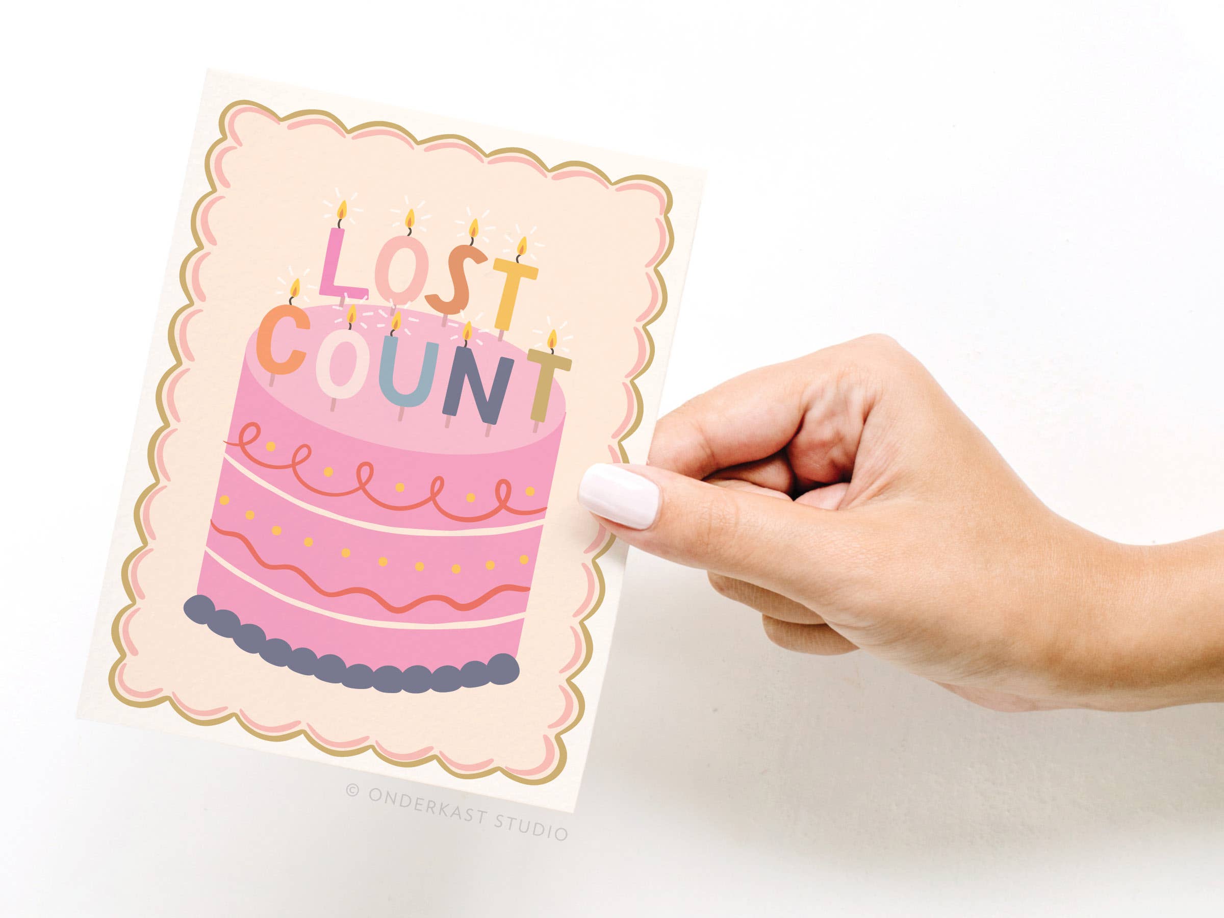 Easyhand Goods Co. - Lost Count Birthday Candles Greeting Card