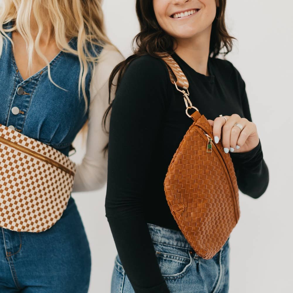 Pretty Simple - Westlyn Woven Bum Bag *NEW COLORS ADDED*