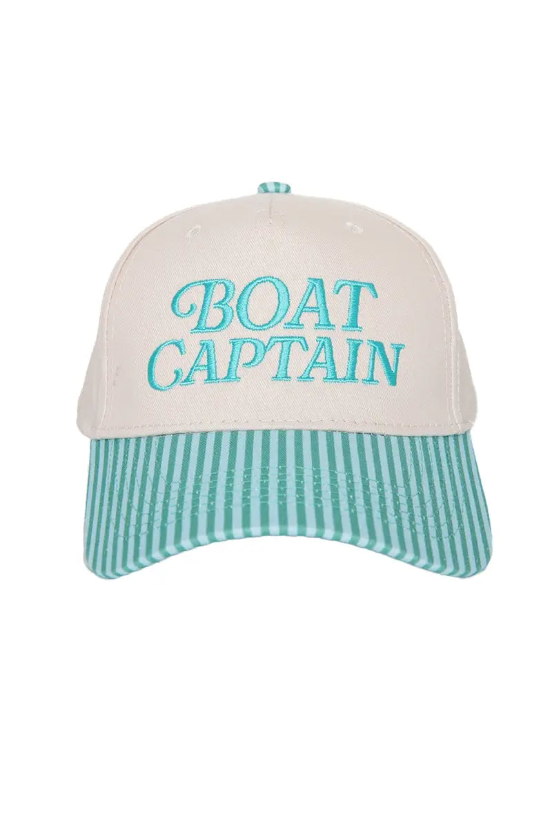 Katydid - Boat Captain Two-Toned Retro Hat