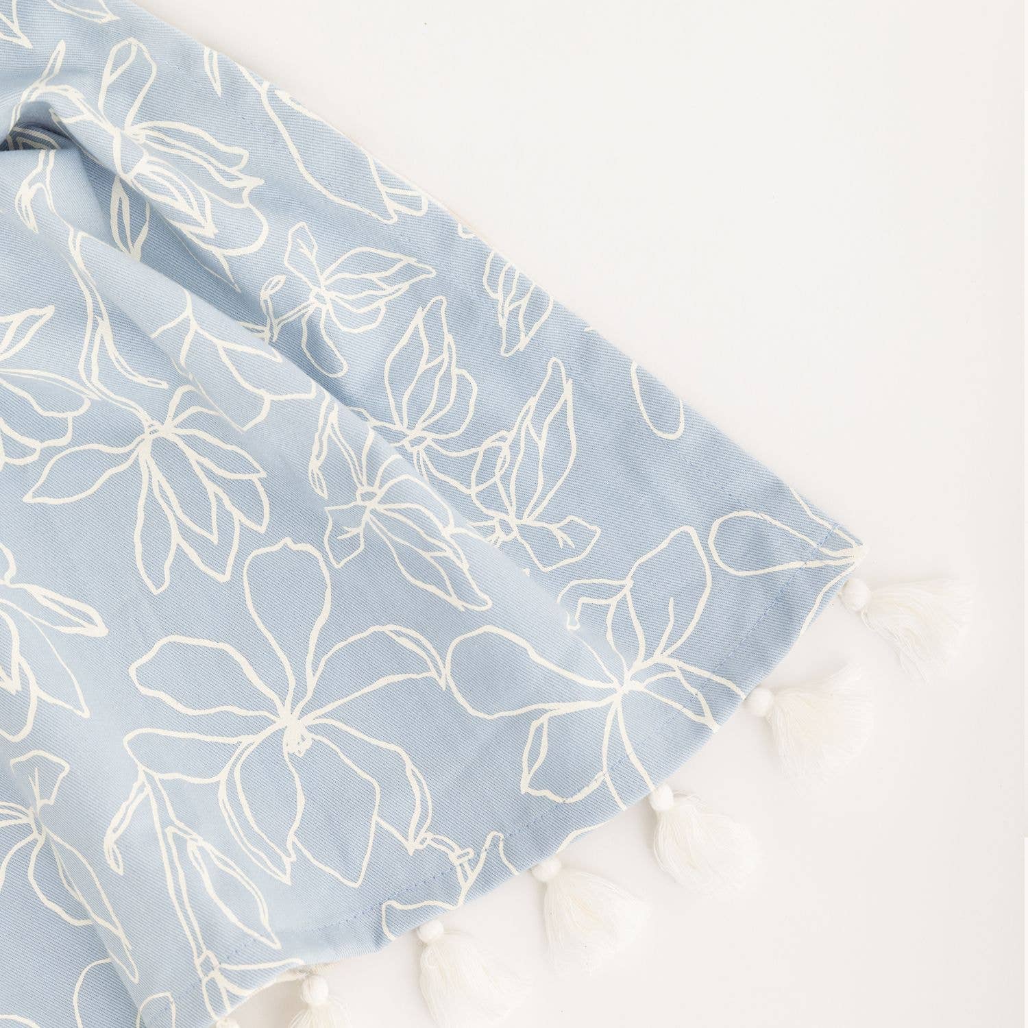 Mary Square - Tea Towel Magnolia Blue