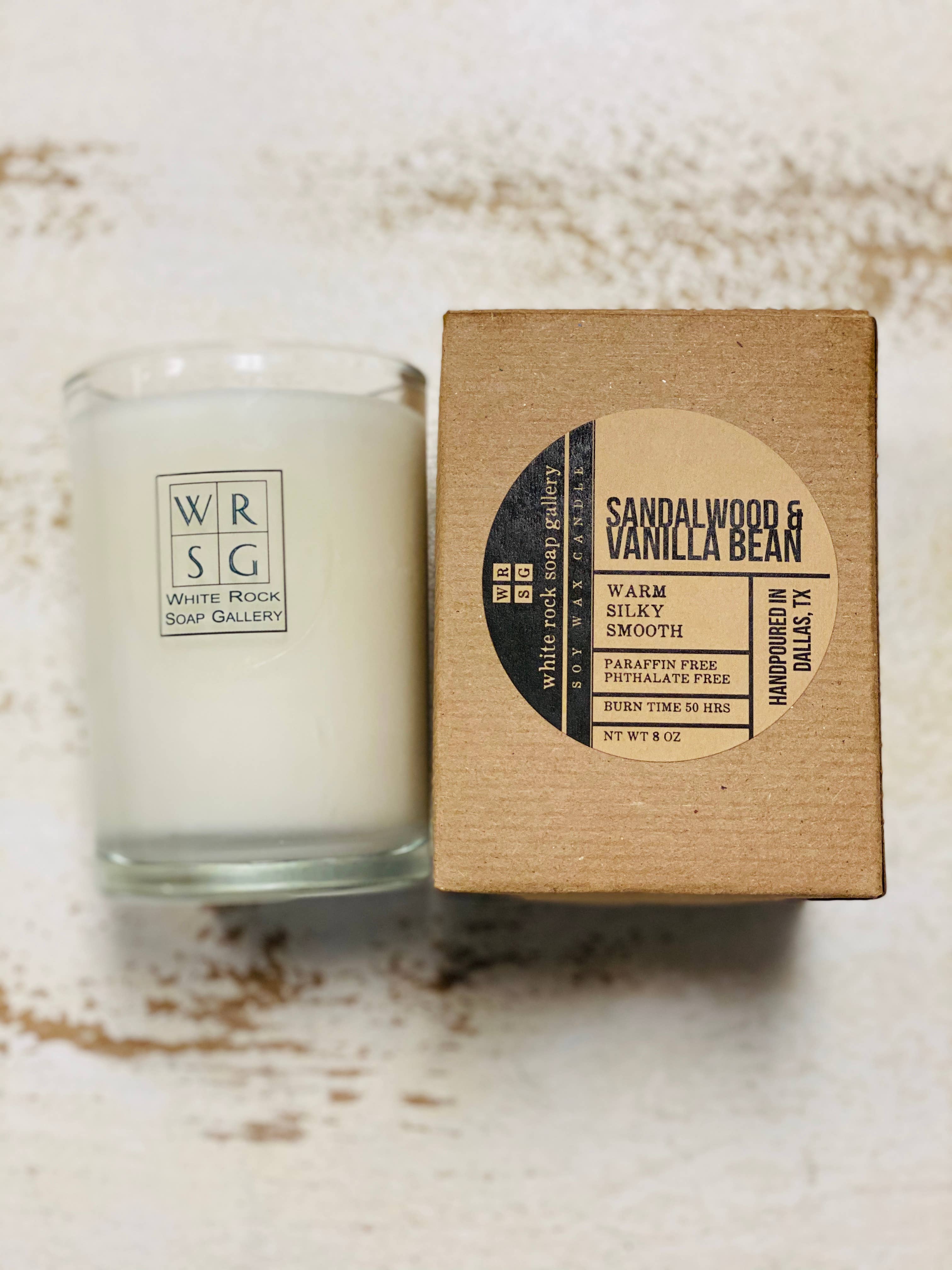White Rock Soap Gallery - Candle 8 oz Soy Wax: Balsam