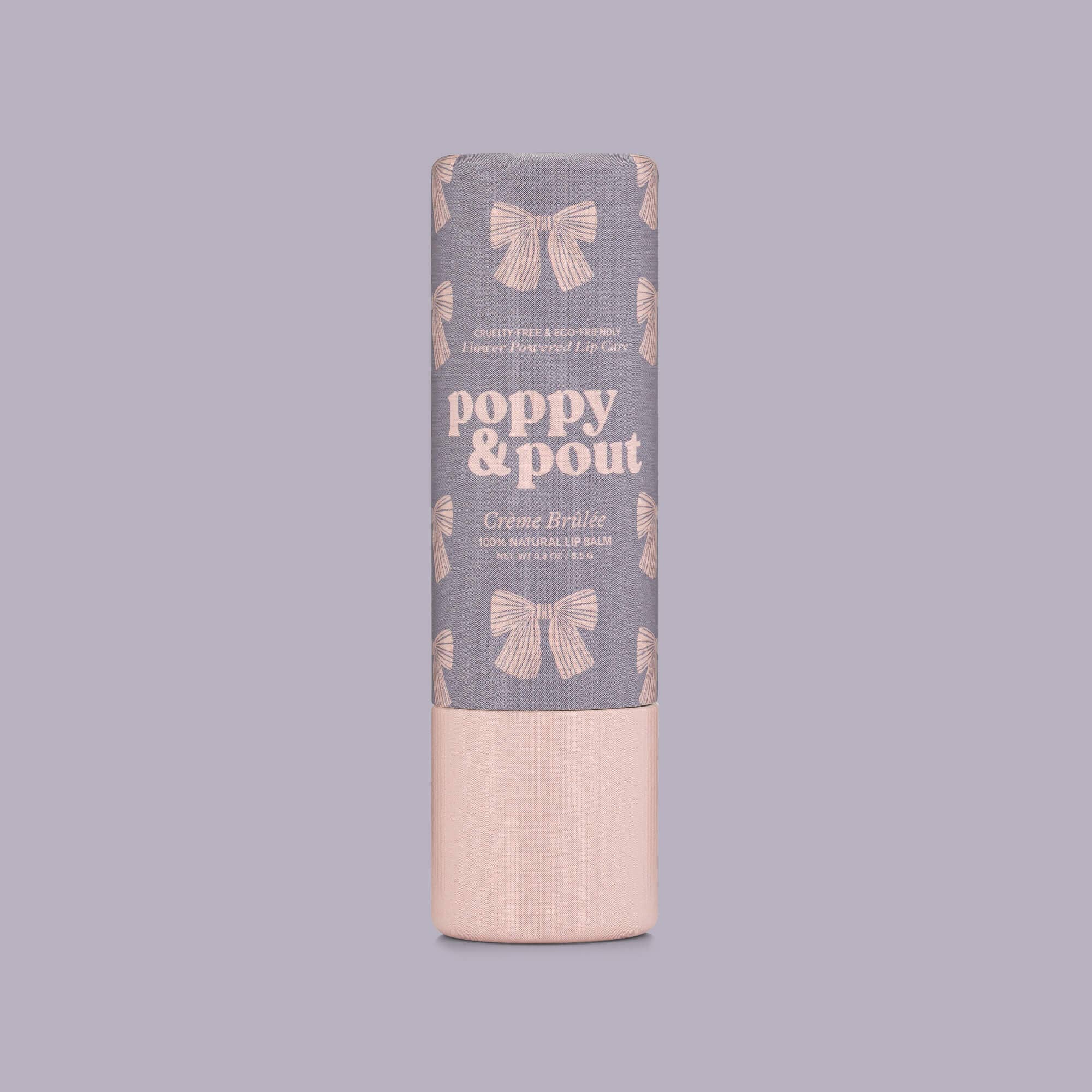 Poppy & Pout - Lip Balm, Coquette, Crème Brûlée