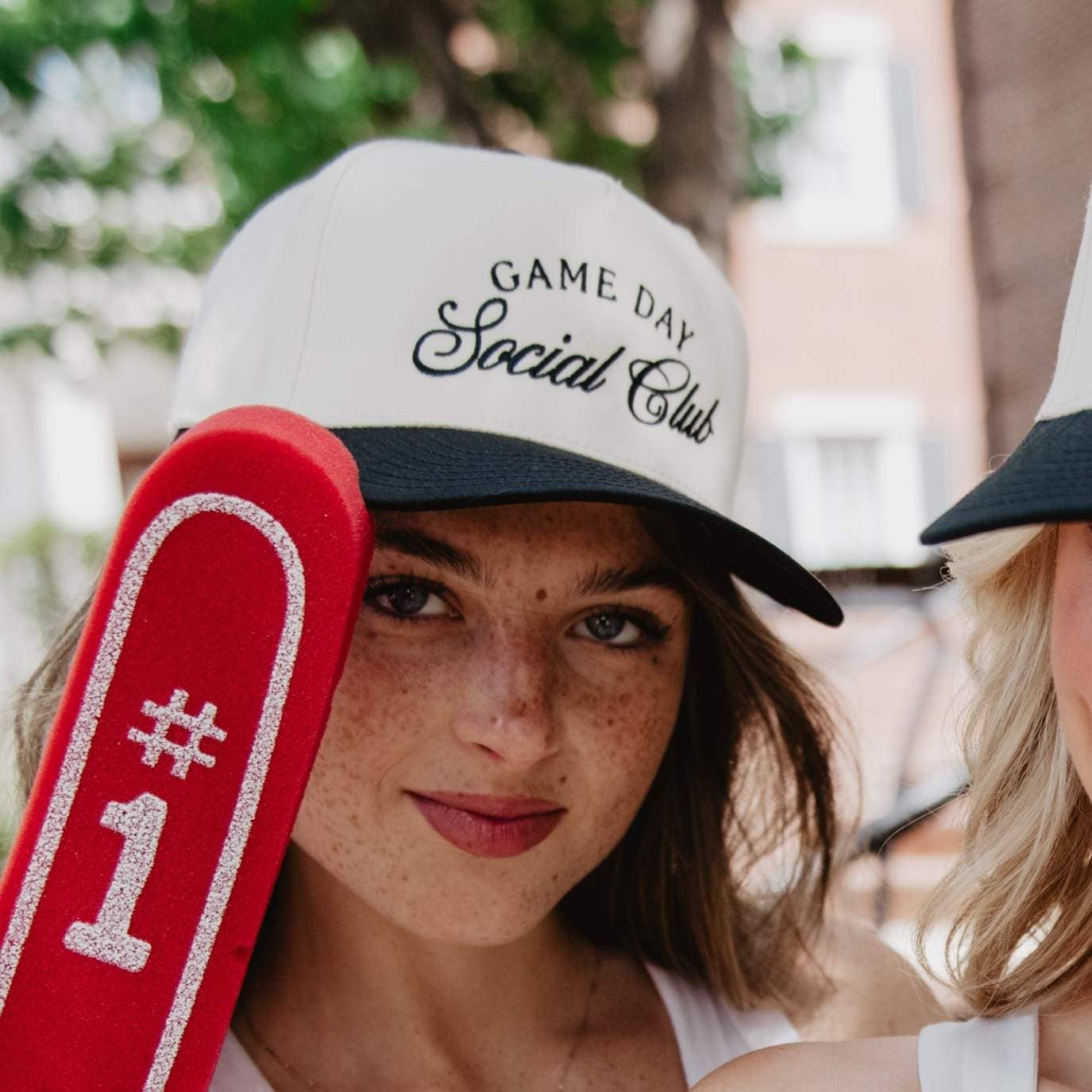Katydid - Game Day Social Club Two-Toned Vintage Hat