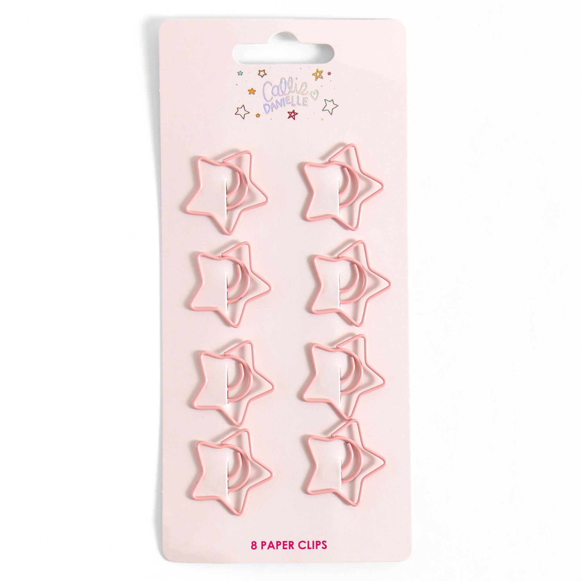 Callie Danielle - Cosmic Cuties Star & Moon Paper Clips – Set of 8