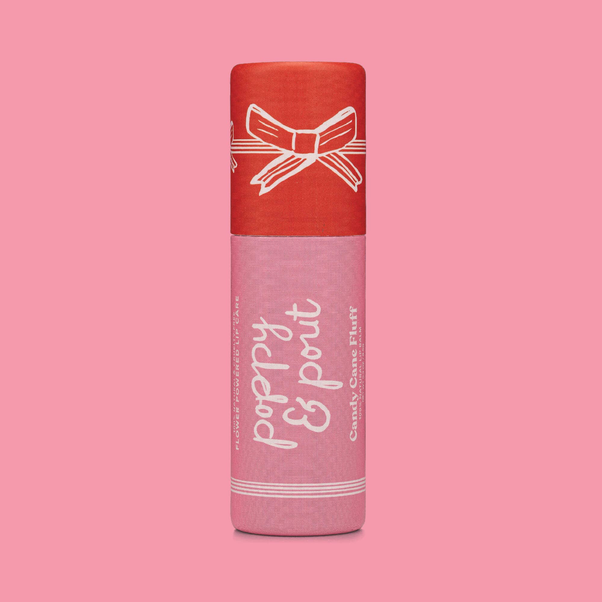 Poppy & Pout - Limited Edition, Lip Balm, Holiday, Candy Cane Fluff