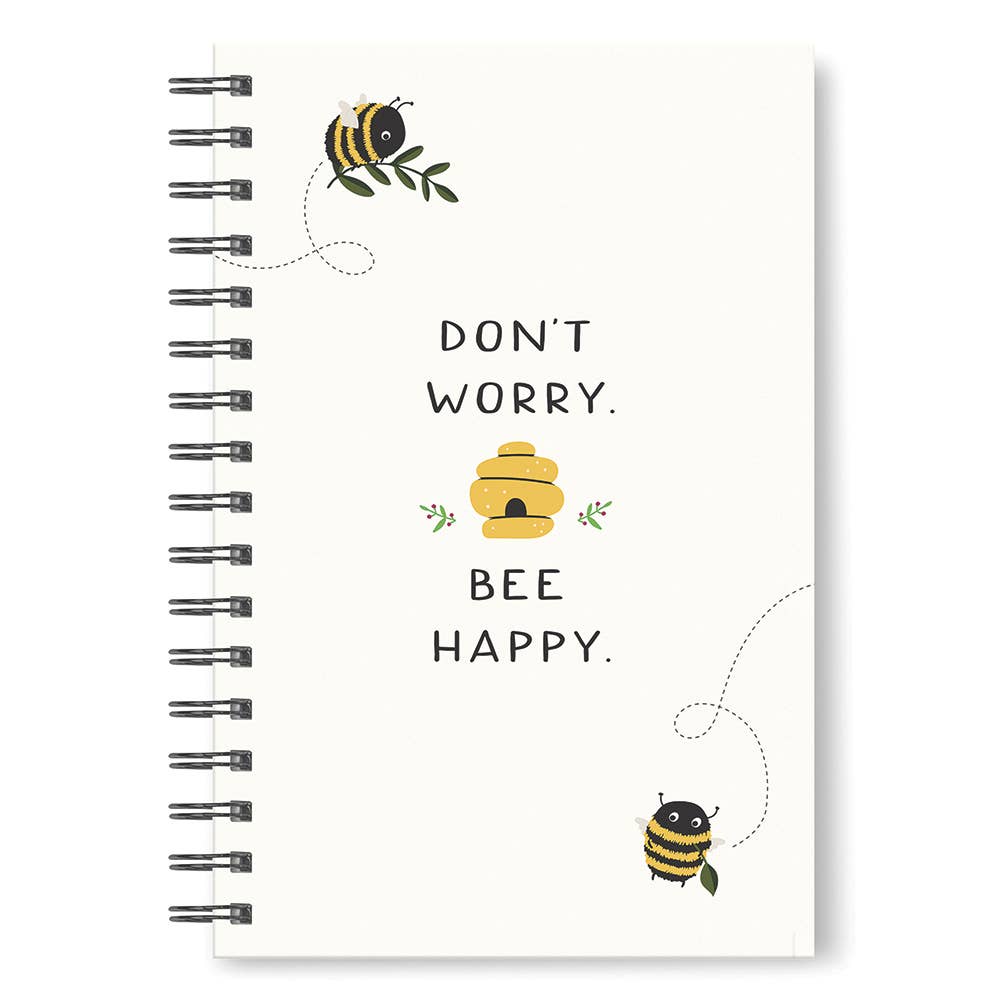 Studio Oh! - Spiral Notebook Don't Worry Bee Happy