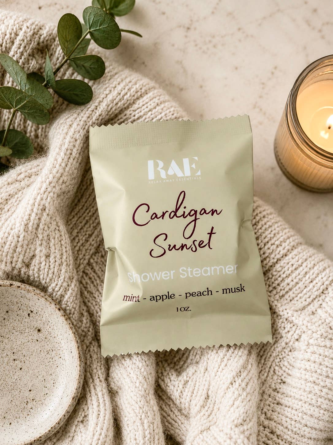 Relax Away Essentials - Cardigan Sunset Shower Steamer 