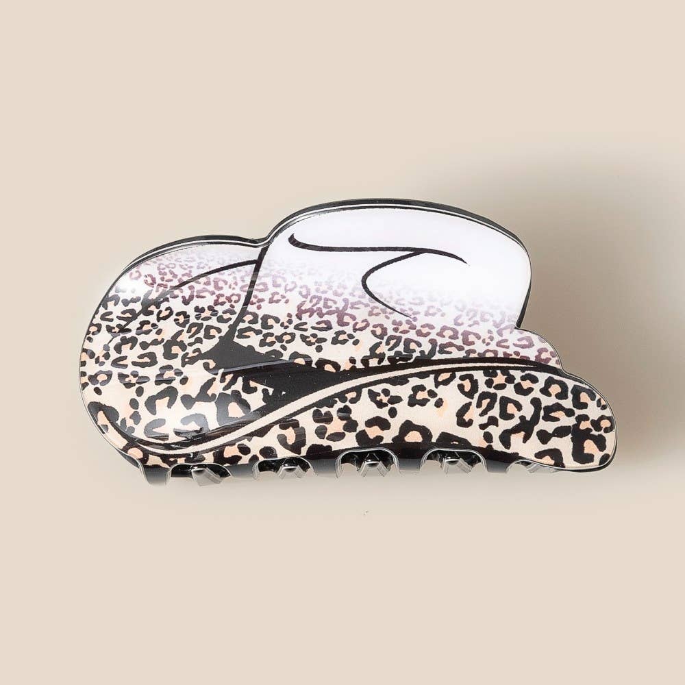 Anarchy Street - Floral Western Cowboy Hat Hair Claw Set