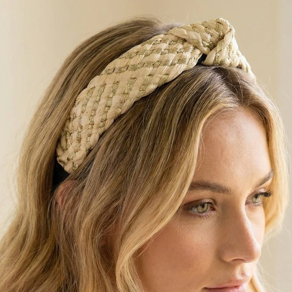 Anarchy Street - Braided Knot Twist Headband Set