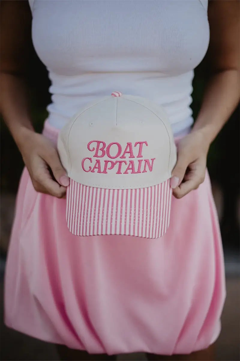 Katydid - Boat Captain Two-Toned Retro Hat
