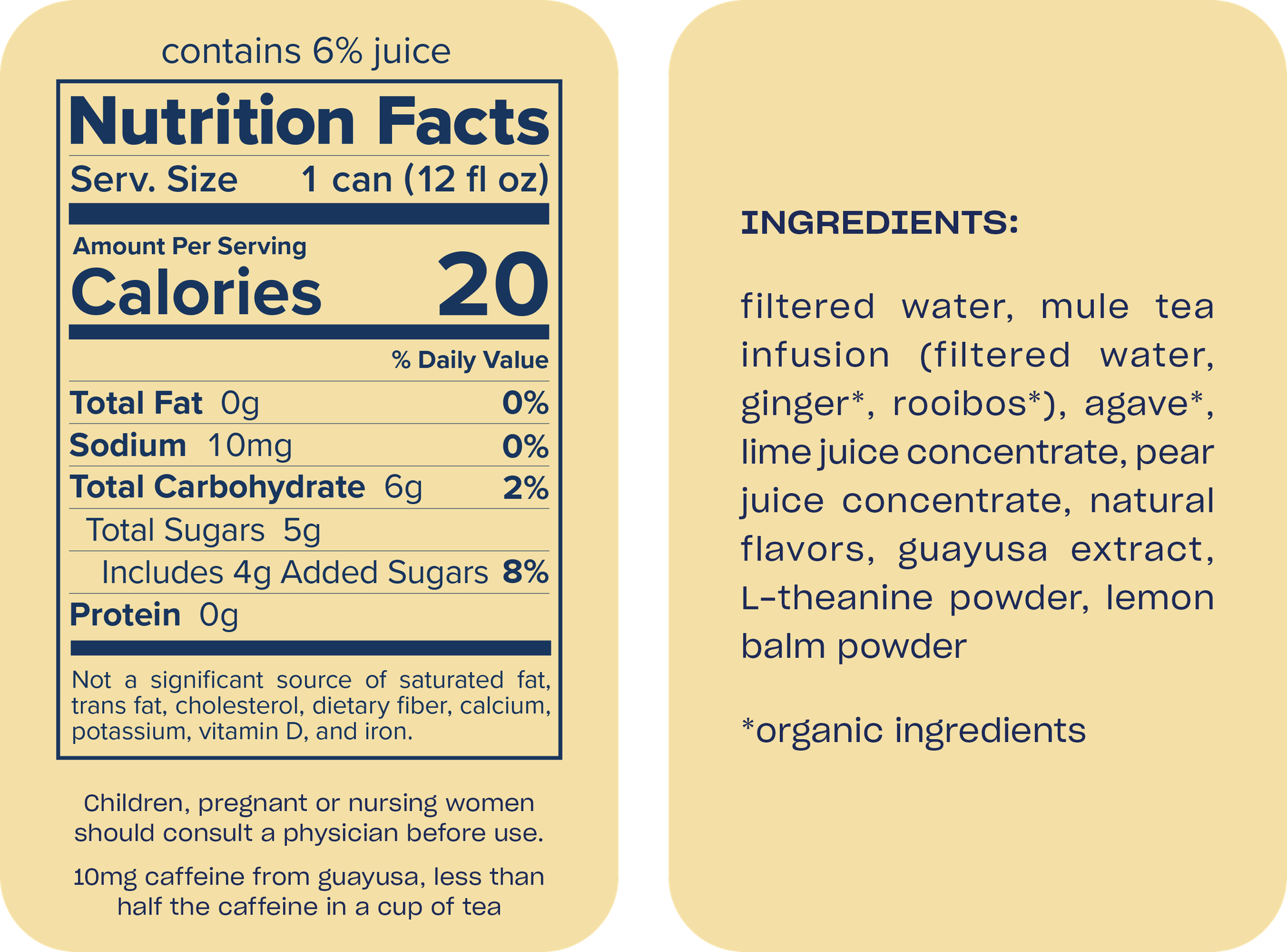 Recess - Ginger Lime "Mule"