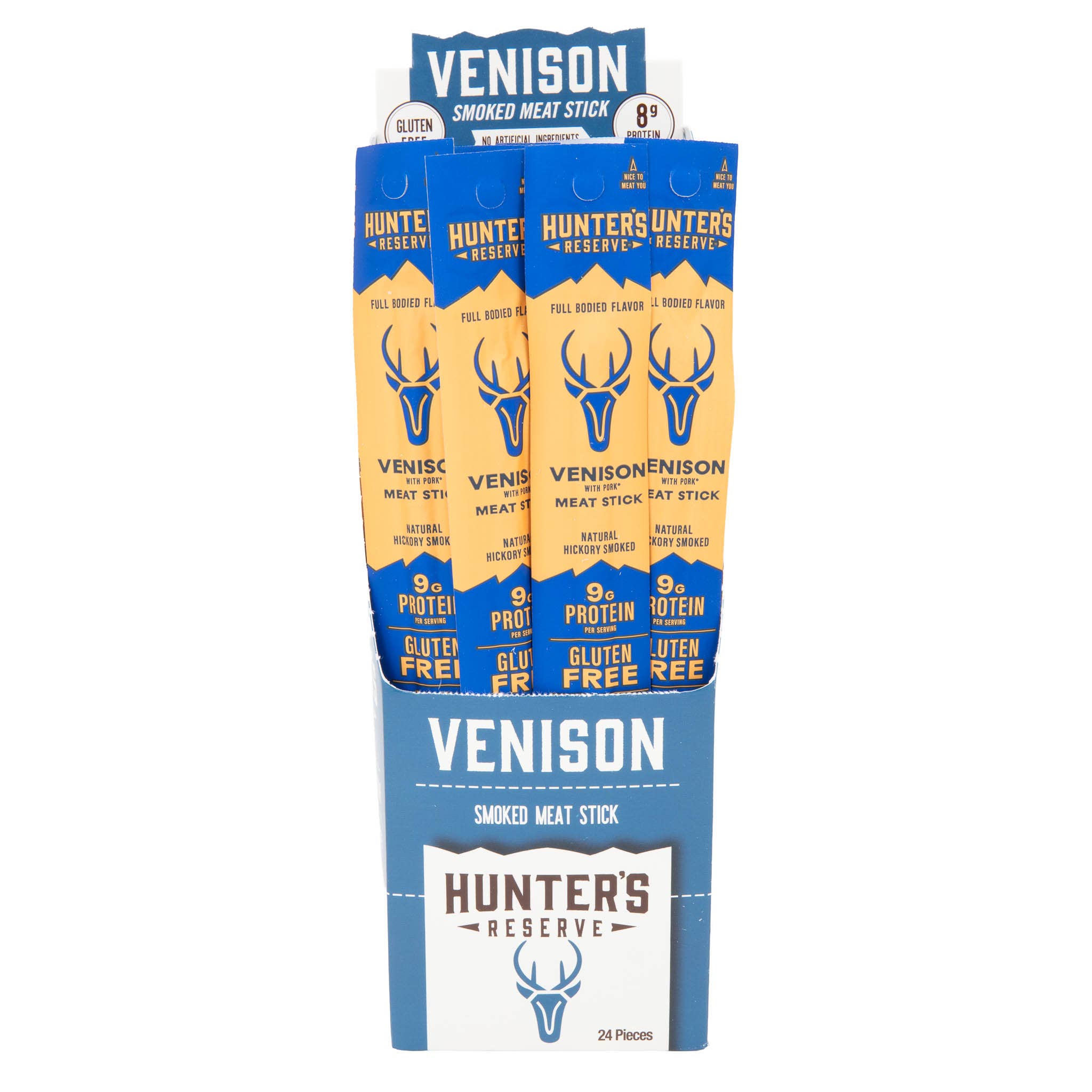 Hunter's Reserve - Venison Meat Sticks - 24 Pack