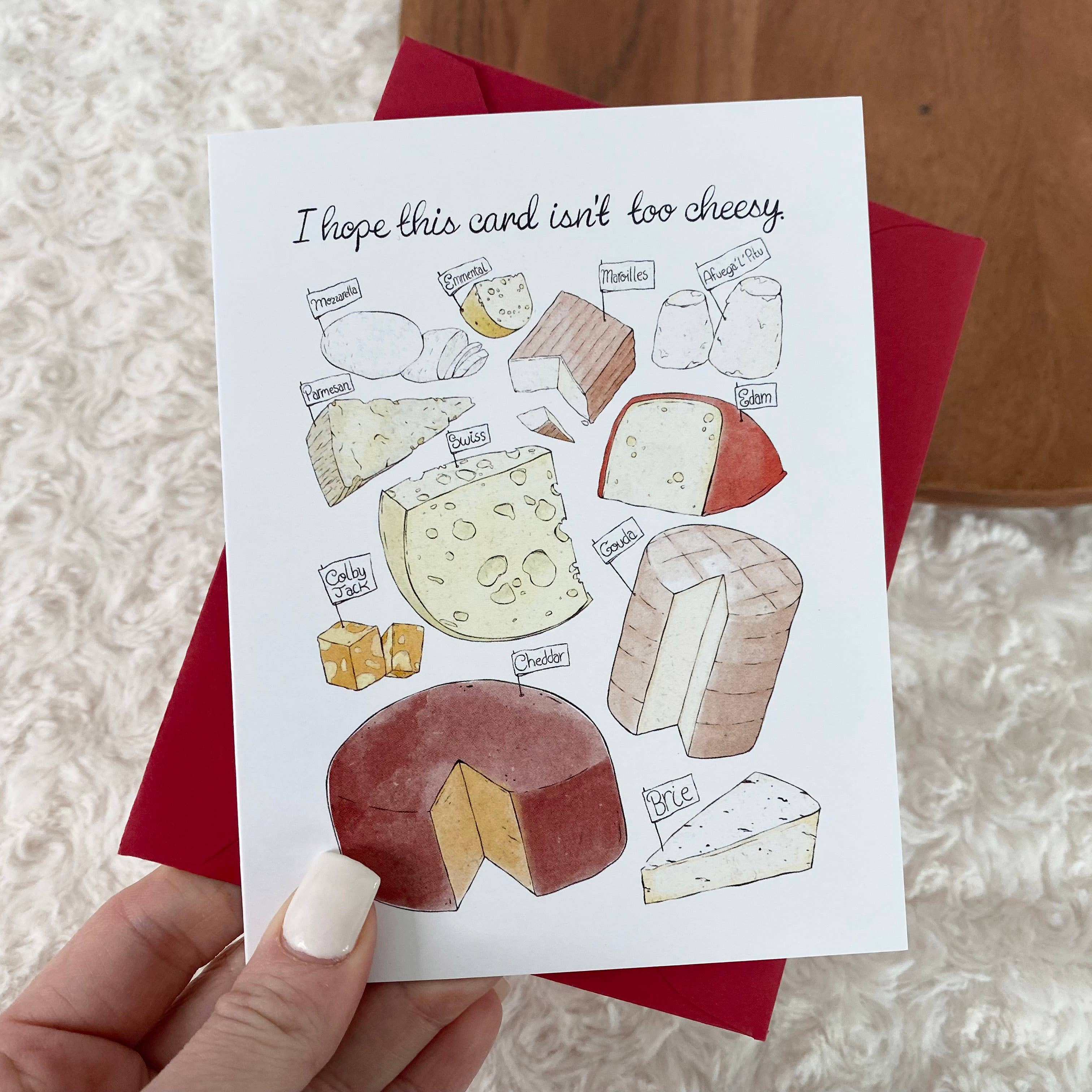 Big Moods - I Hope This Card Isn't Too Cheesy