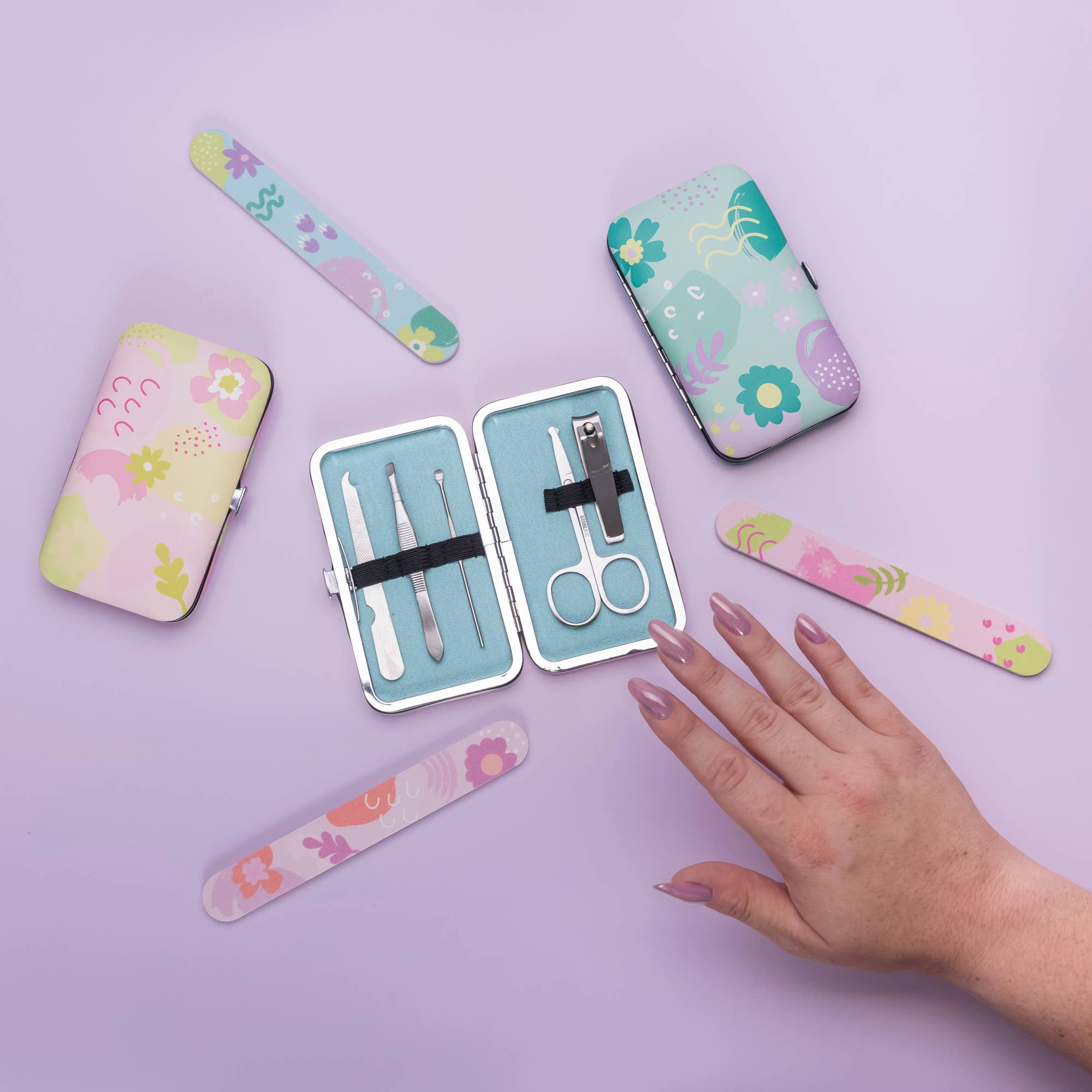 Cait + Co - Emery Board Set: Luxe PInk