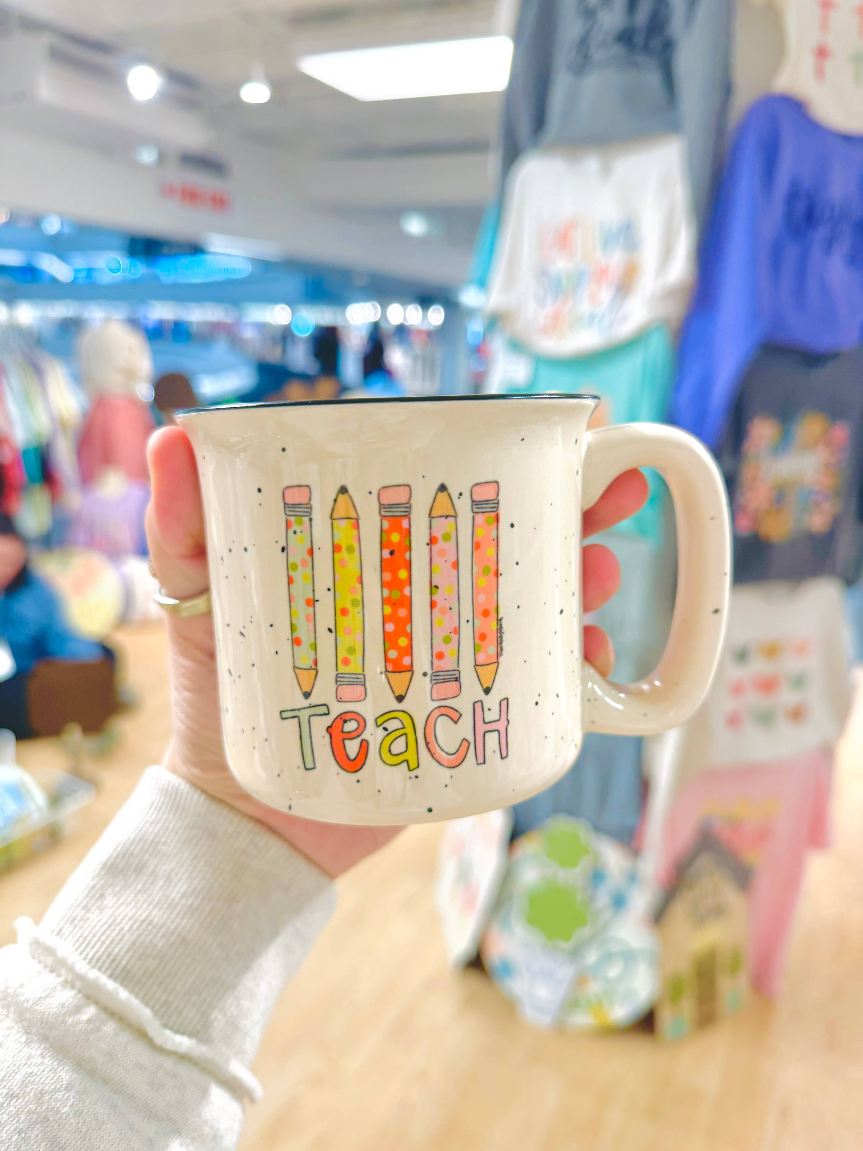 Doodles By Rebekah - Teach Pencil Mug