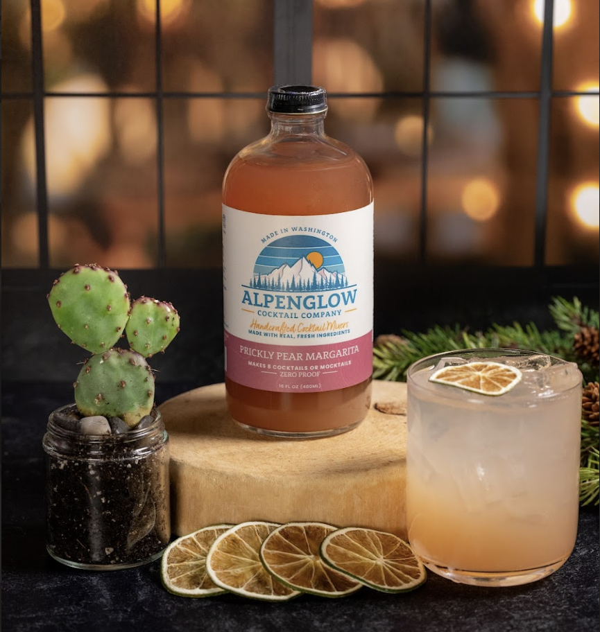 Alpenglow Cocktail Company - Prickly Pear Margarita
