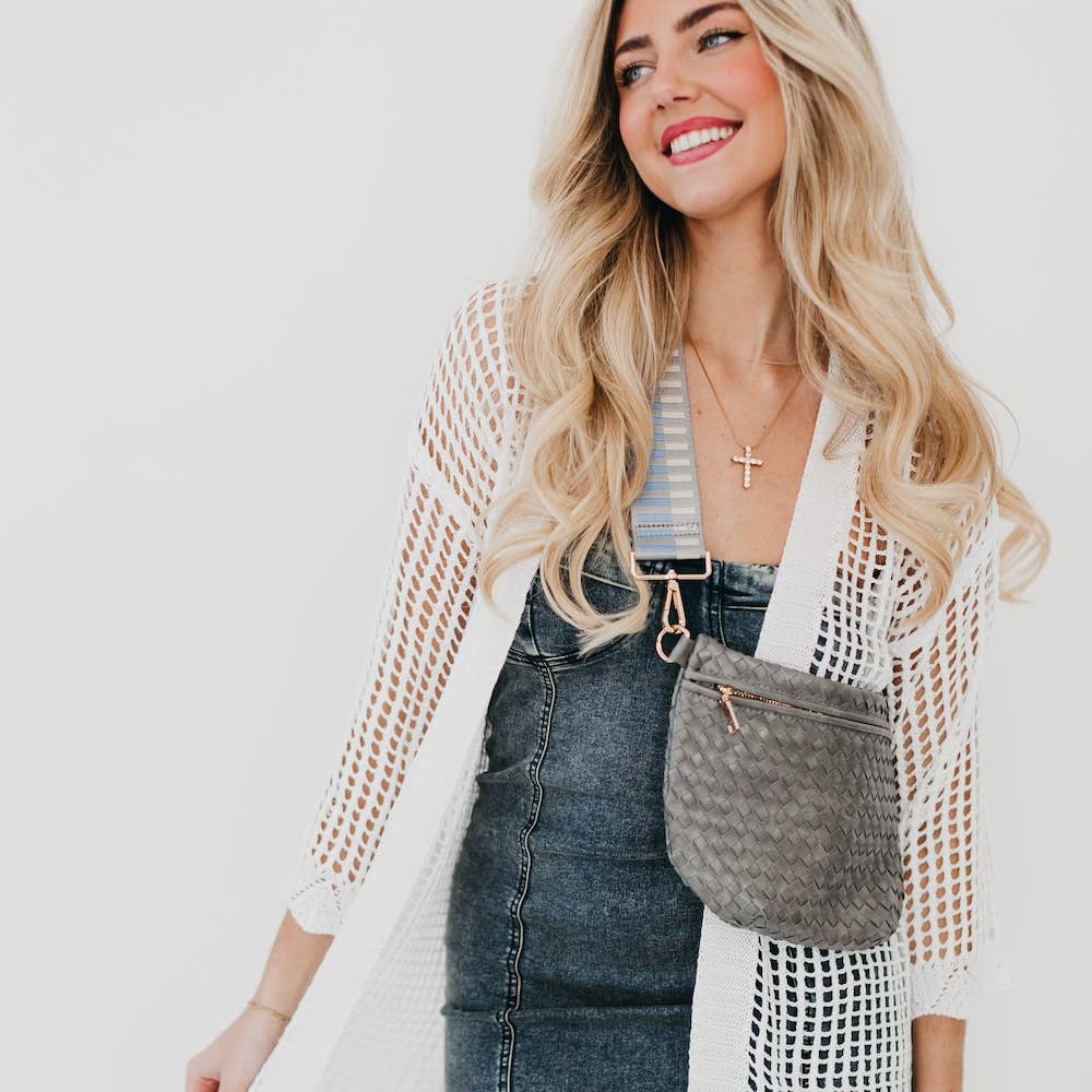 Pretty Simple - Westlyn Woven Bum Bag *NEW COLORS ADDED*