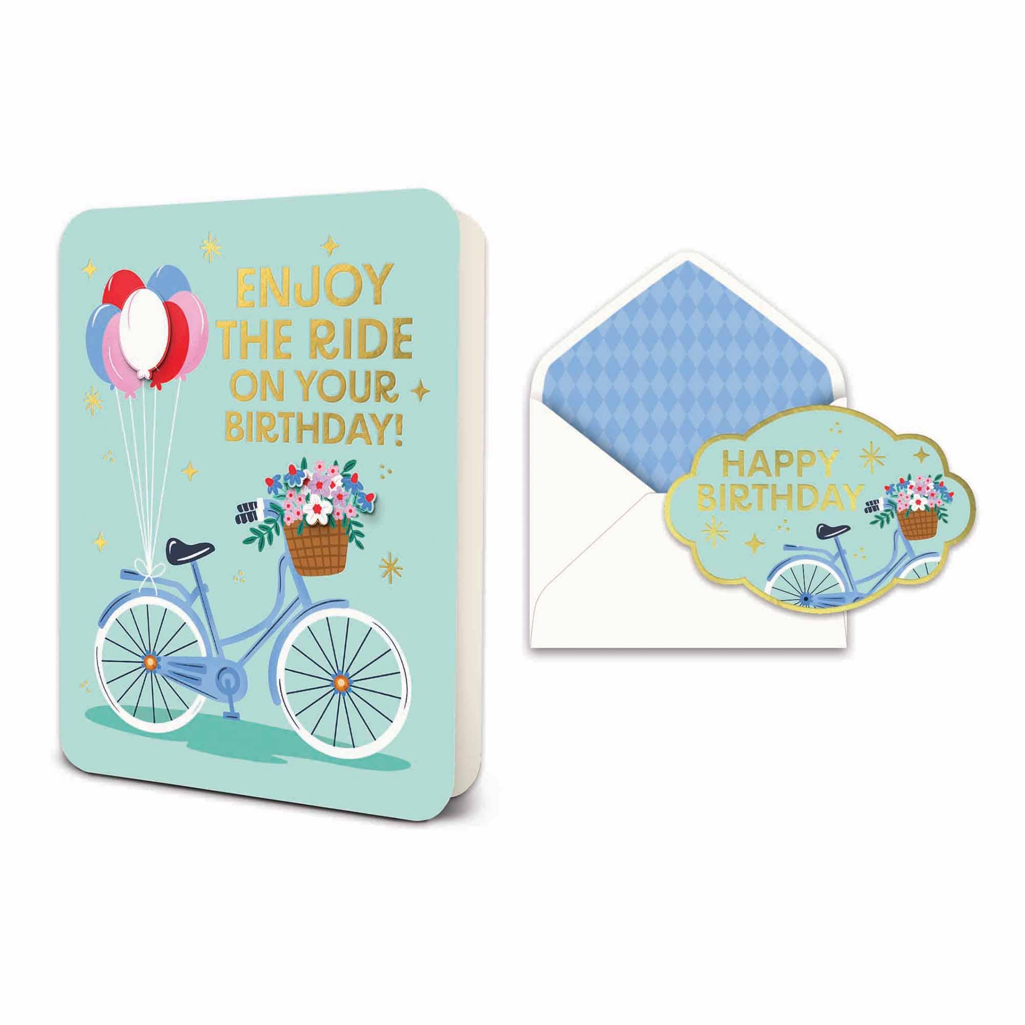 Studio Oh! - Enjoy the Ride HB Deluxe Greeting Card