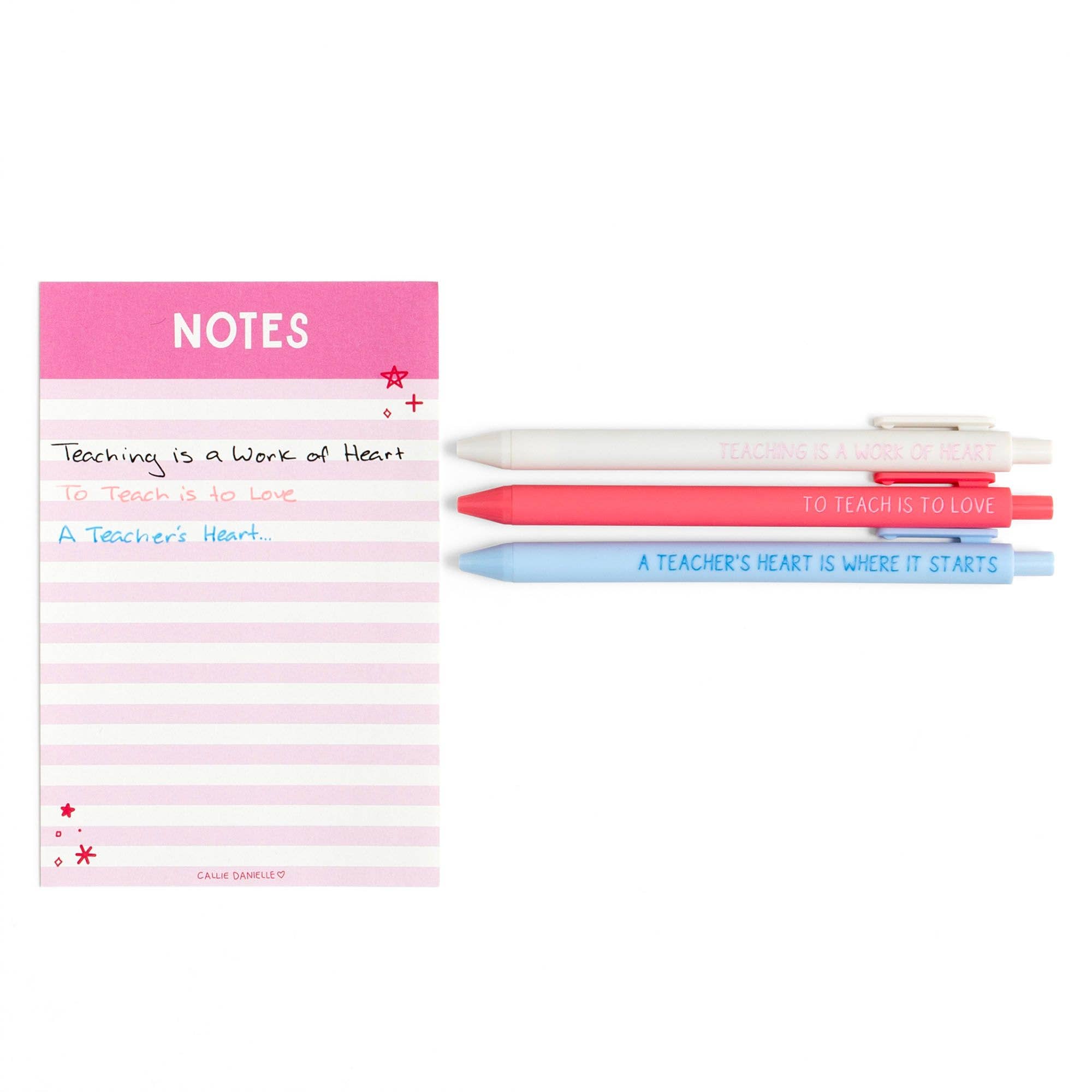 Callie Danielle - Love for Teachers Pen Set