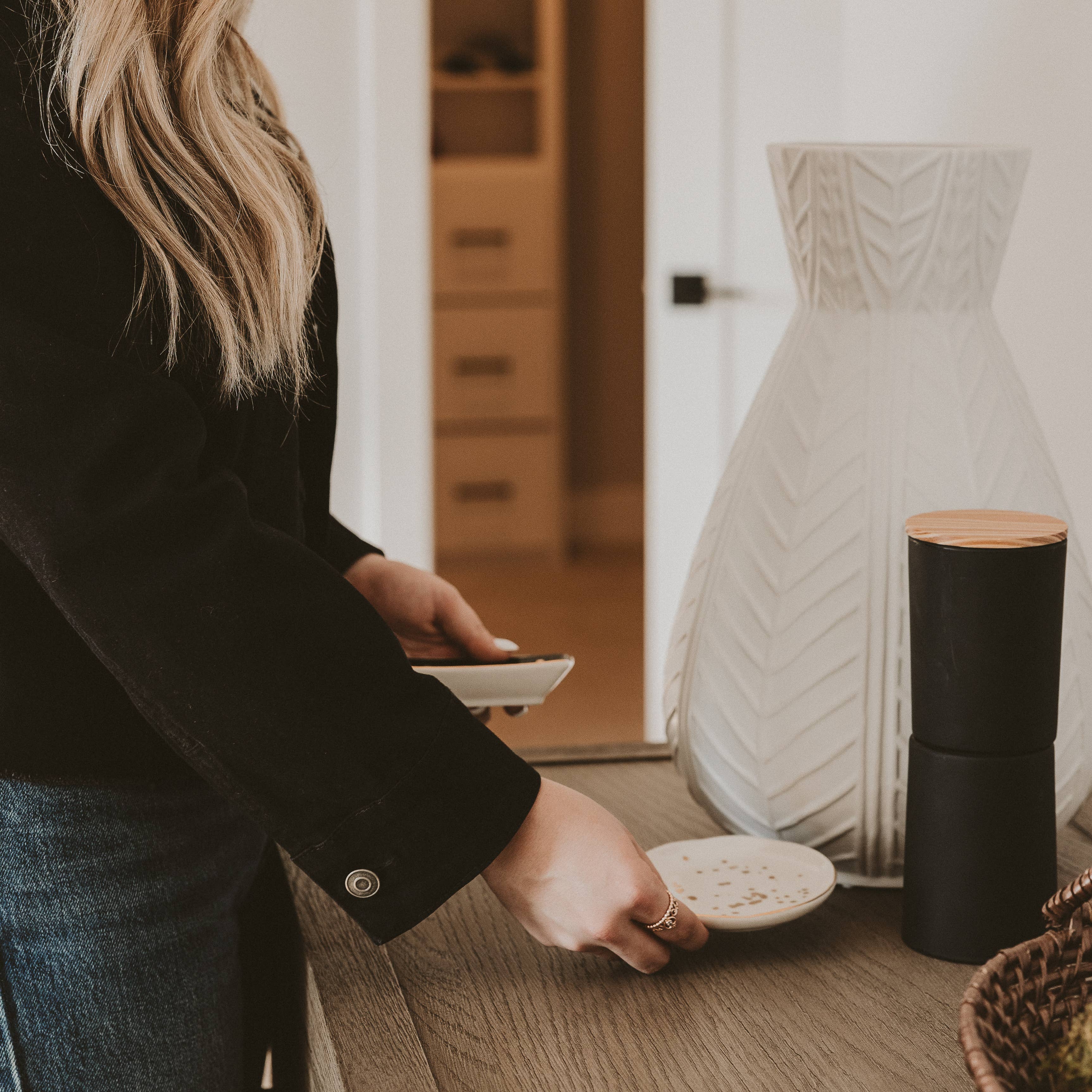 Sweet Water Decor - Speckled Jewelry Dish - Home Decor & Gifts