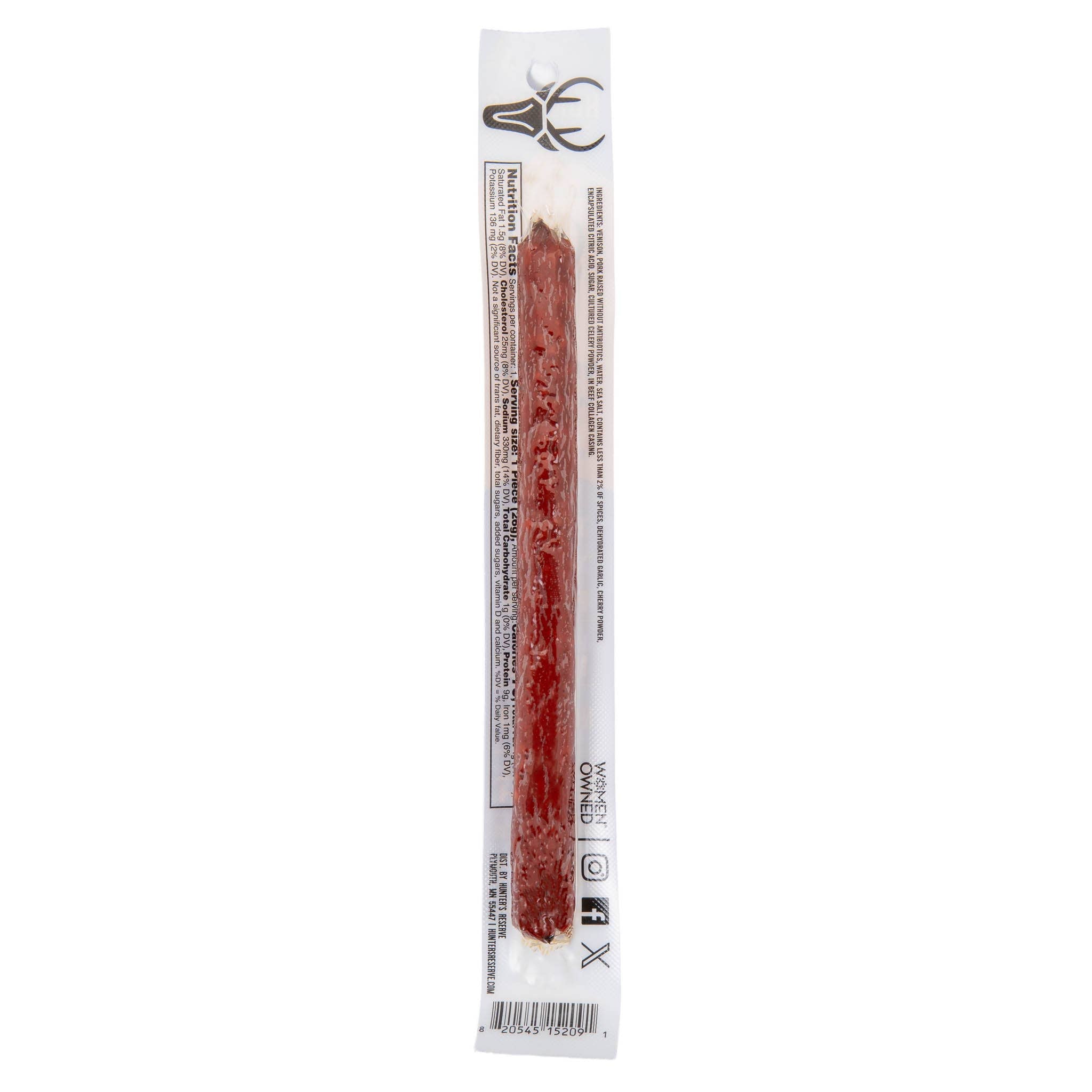 Hunter's Reserve - Venison Meat Sticks - 24 Pack