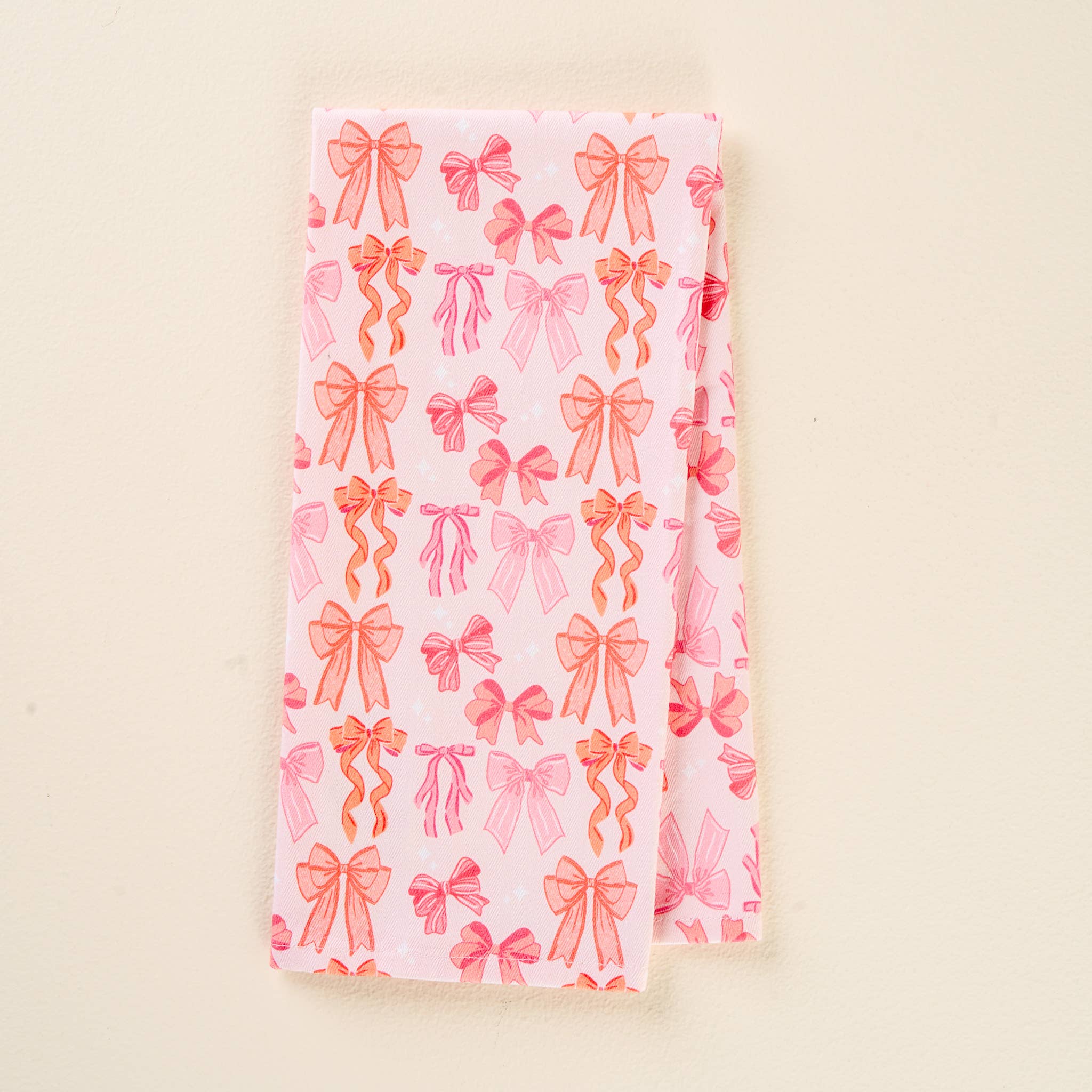 The Darling Effect - Tea Towel-Blushing Bows