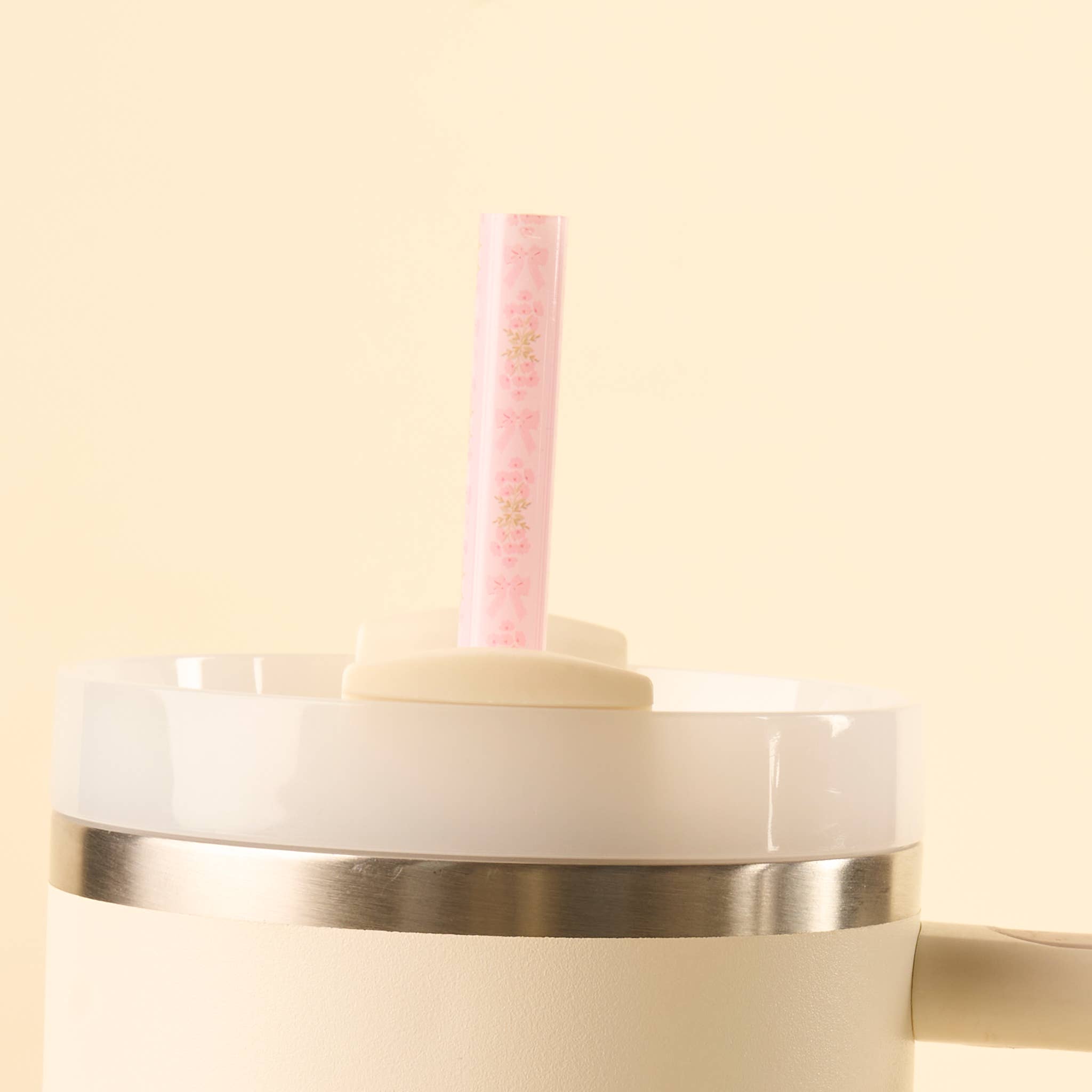 The Darling Effect - 40 oz Tumbler Straw Set-Oh So Fancy Pink