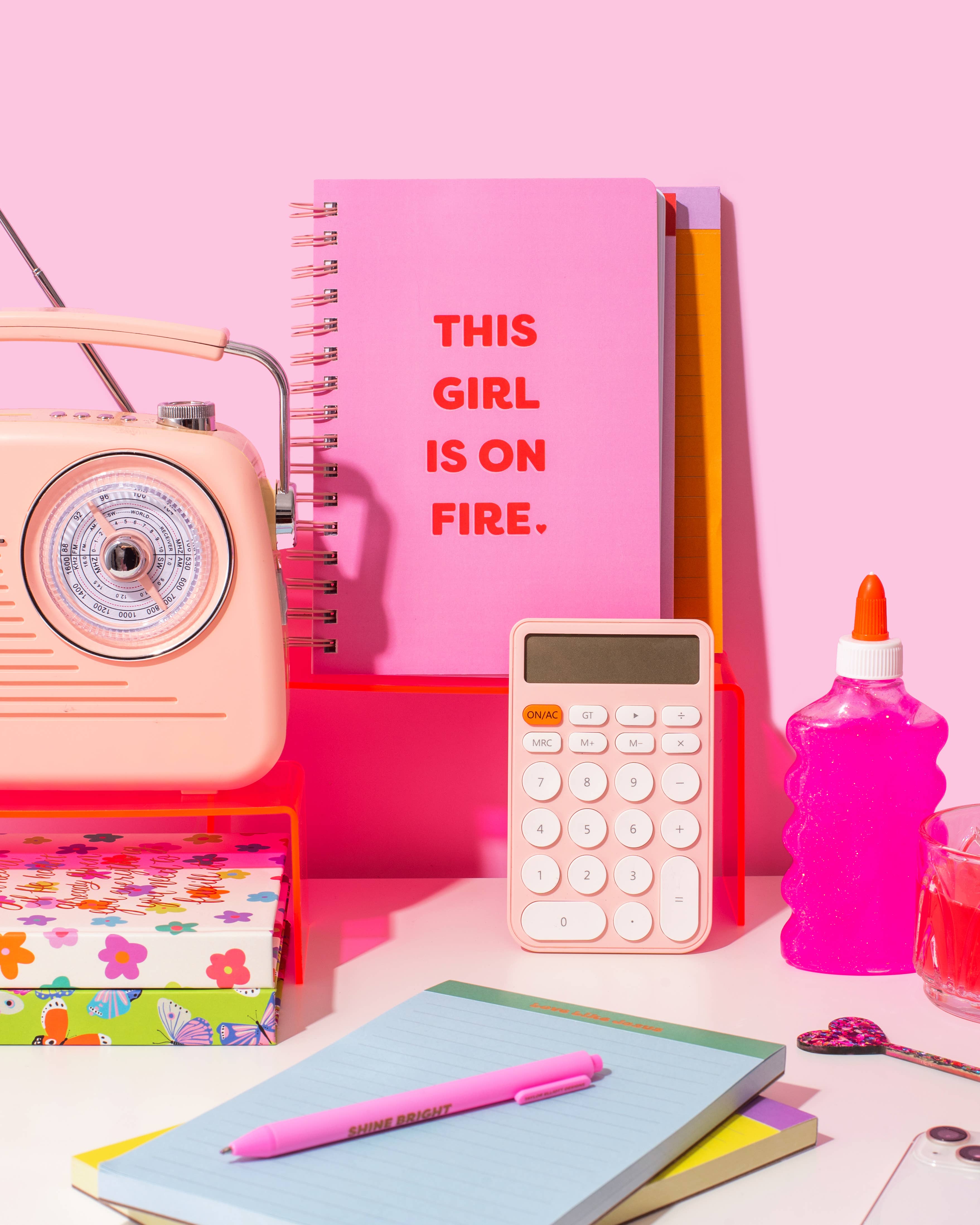 Taylor Elliott Designs - *ON SALE* 2-Piece Acrylic Riser Set - Hot Pink