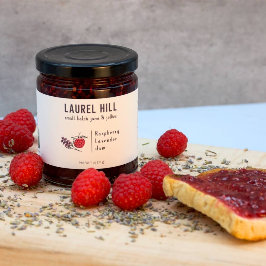Laurel Hill Jams & Jellies - Raspberry Lavender Jam