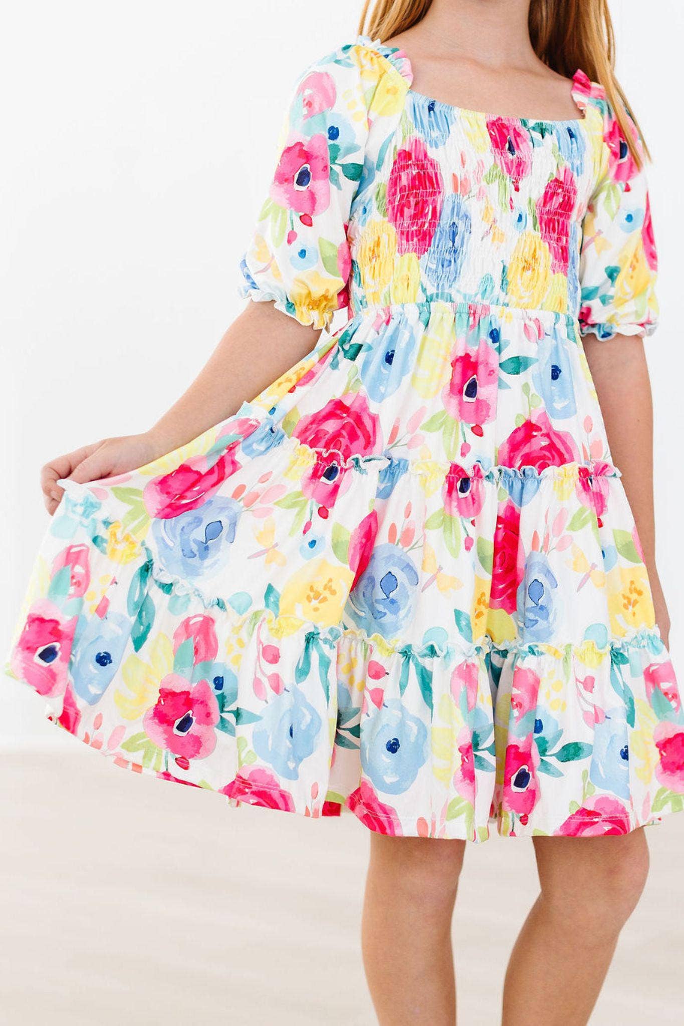Mila & Rose - Rosie Smocked Ruffle Dress