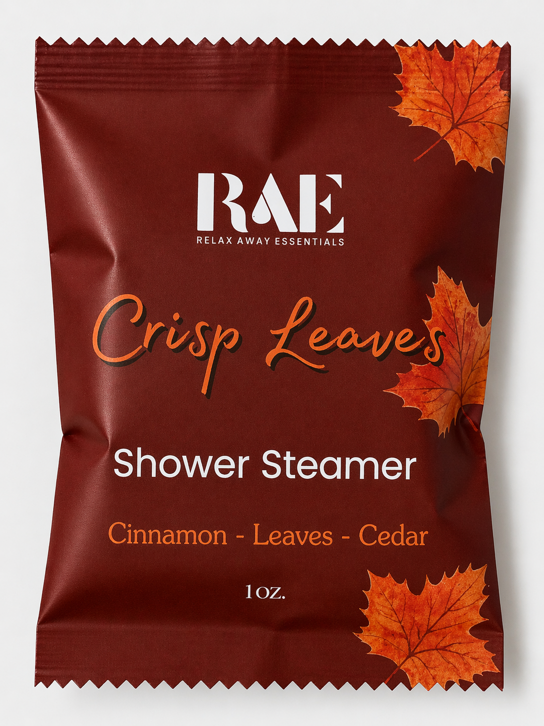 Relax Away Essentials - Crisp Leaves Shower Steamer