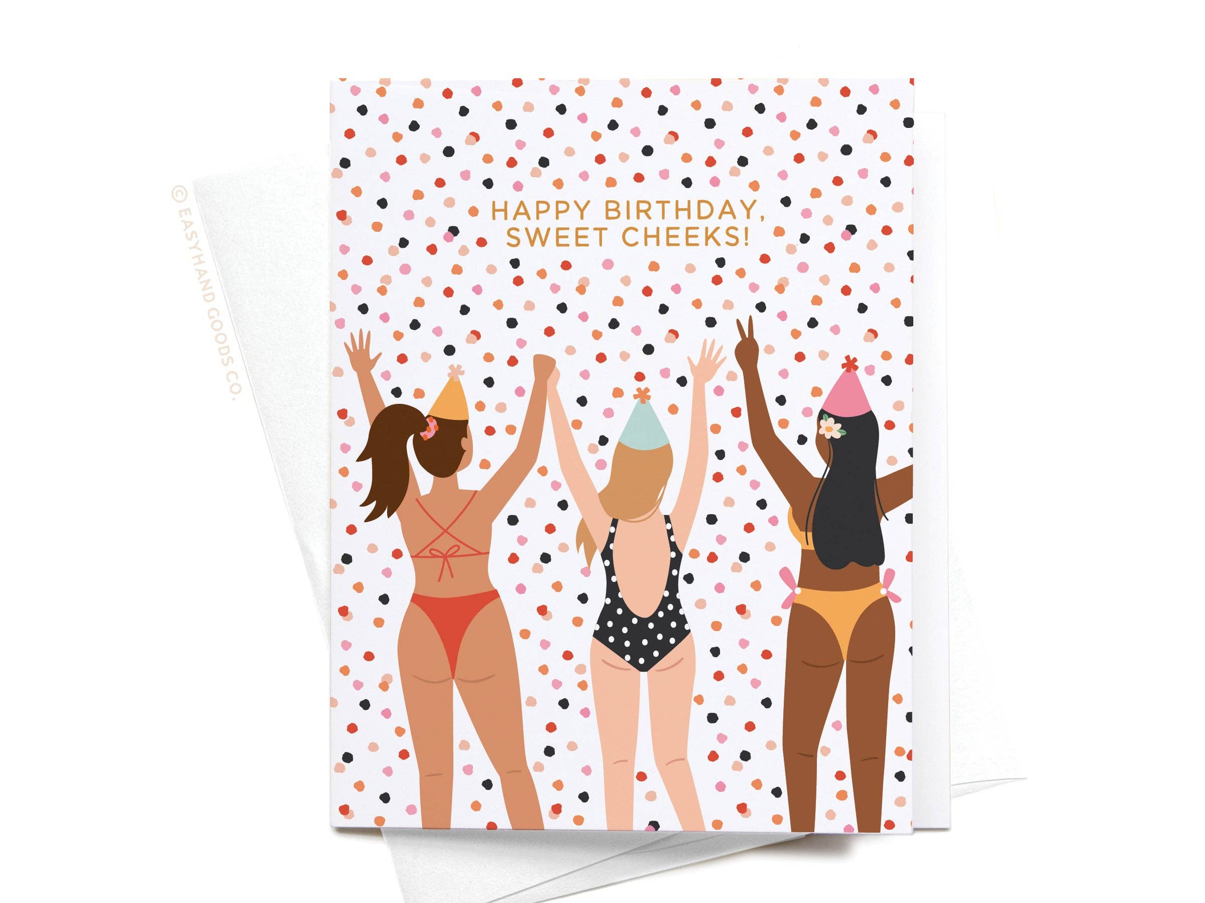 Easyhand Goods Co. - Happy Birthday Sweet Cheeks Greeting Card
