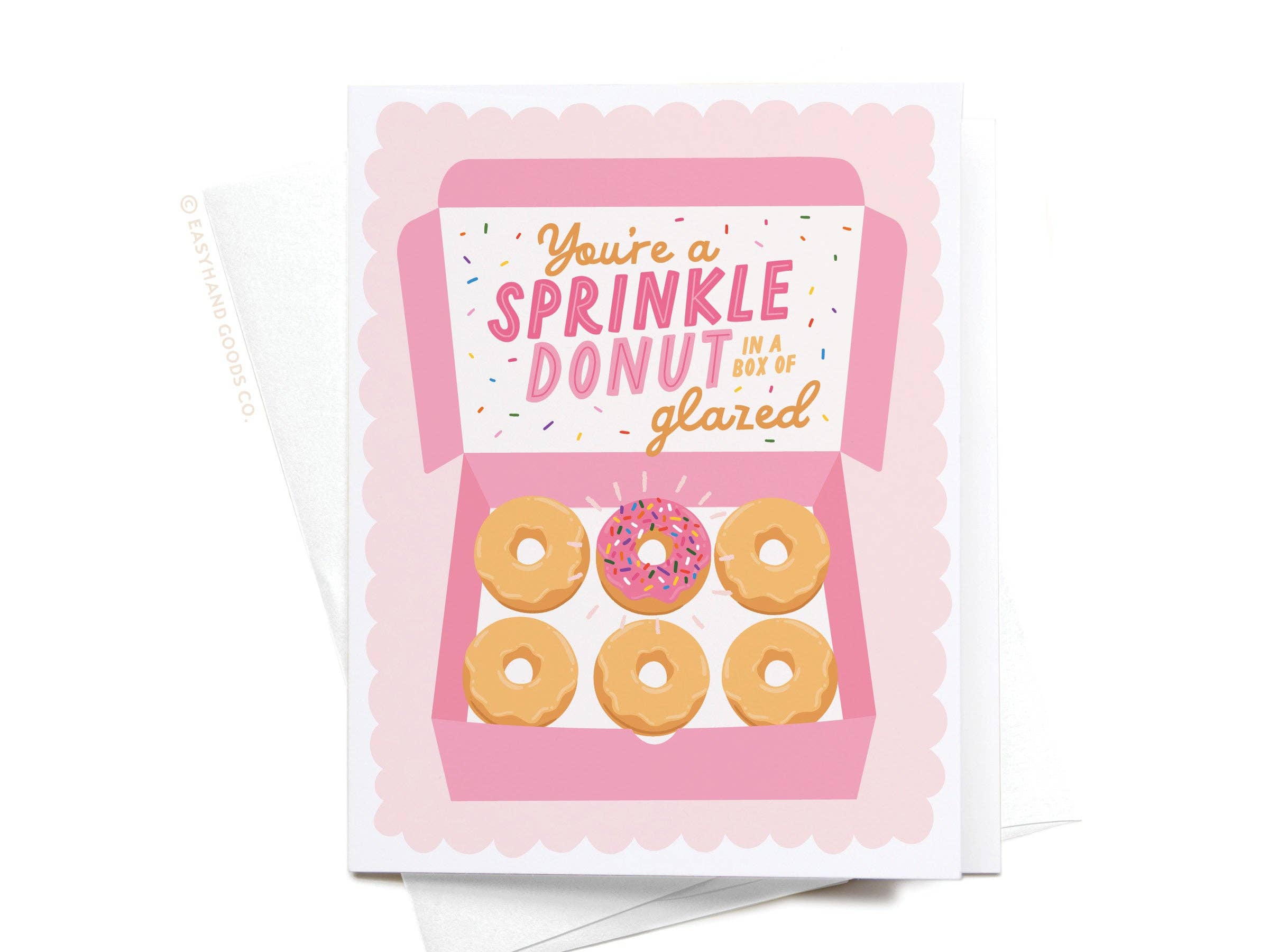 Easyhand Goods Co. - You're a Sprinkle Donut Greeting Card